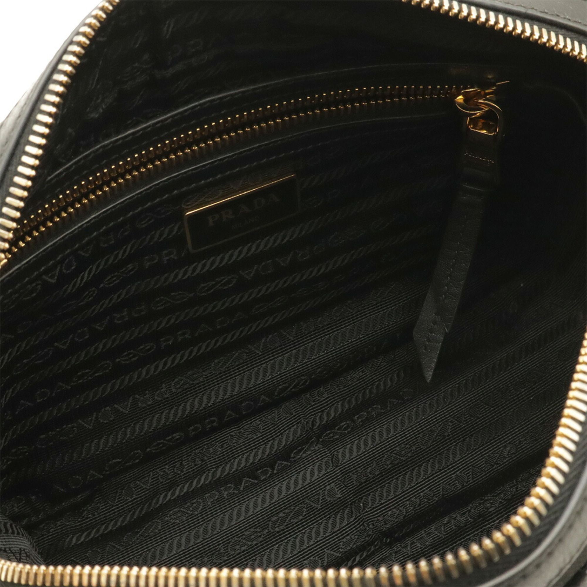 Canvas Leather Shoulder Bag (Pre-Owned) - Prada - Modalova