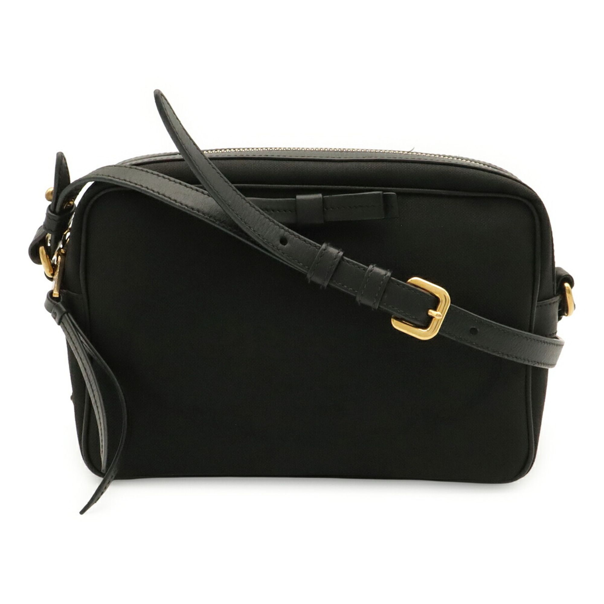 Canvas Leather Shoulder Bag (Pre-Owned) - Prada - Modalova