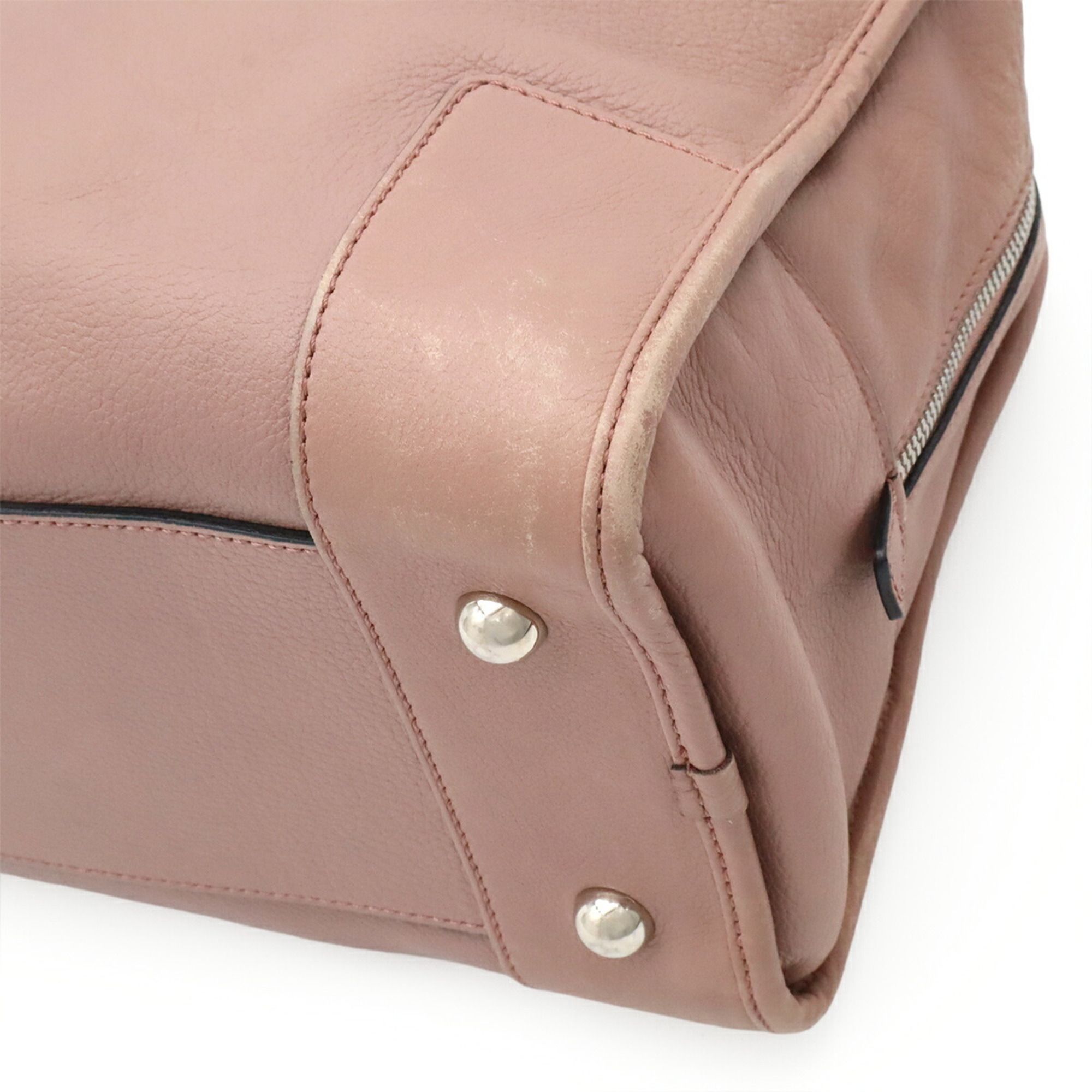 Leather Boston Bag Handbag (Pre-Owned) - Loewe - Modalova