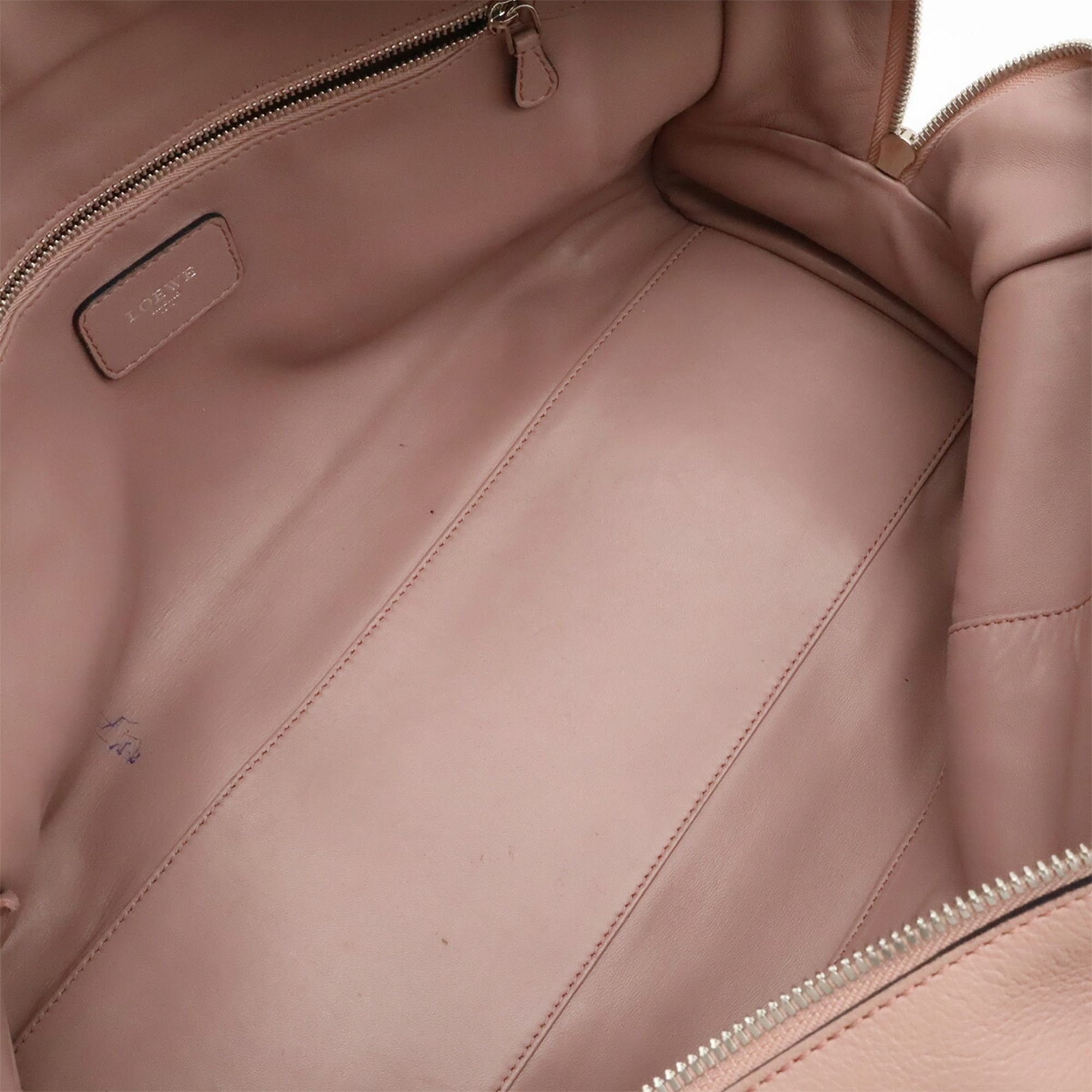 Leather Boston Bag Handbag (Pre-Owned) - Loewe - Modalova