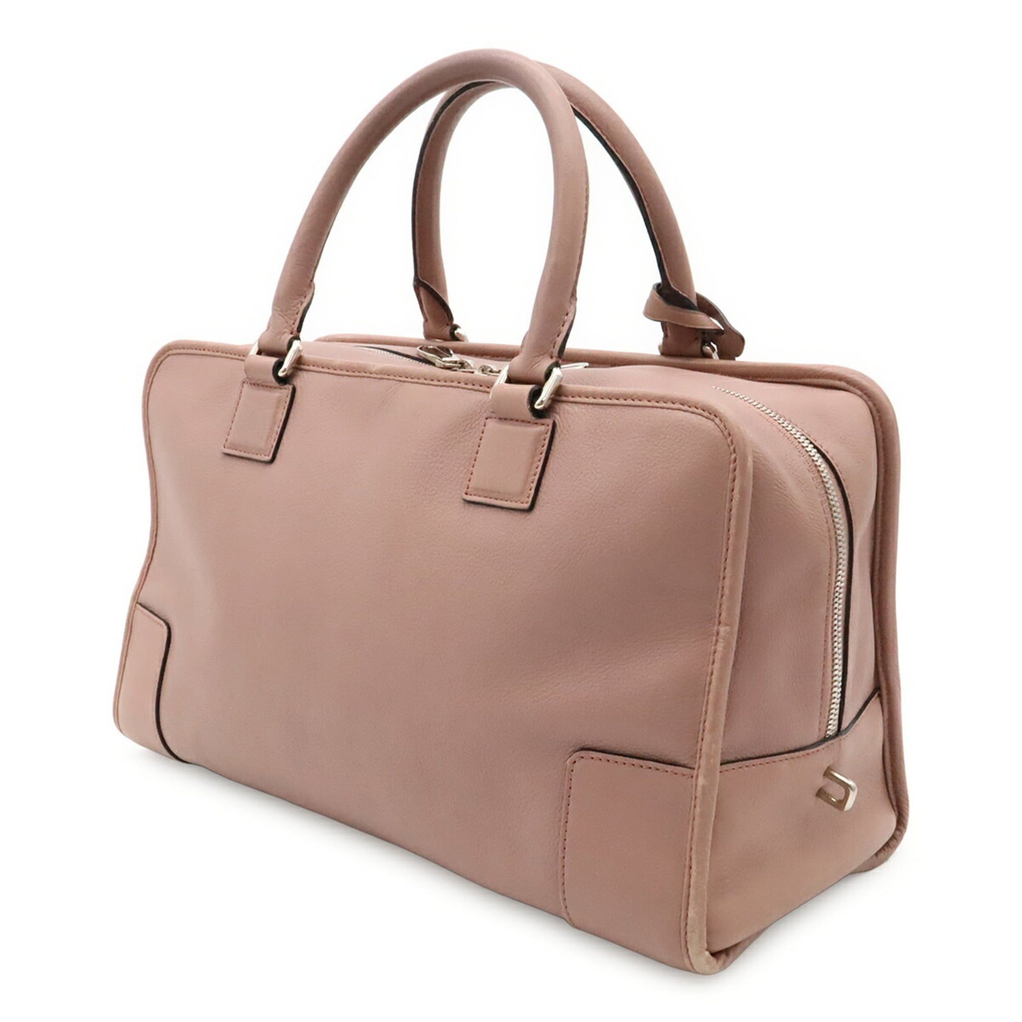 Leather Boston Bag Handbag (Pre-Owned) - Loewe - Modalova