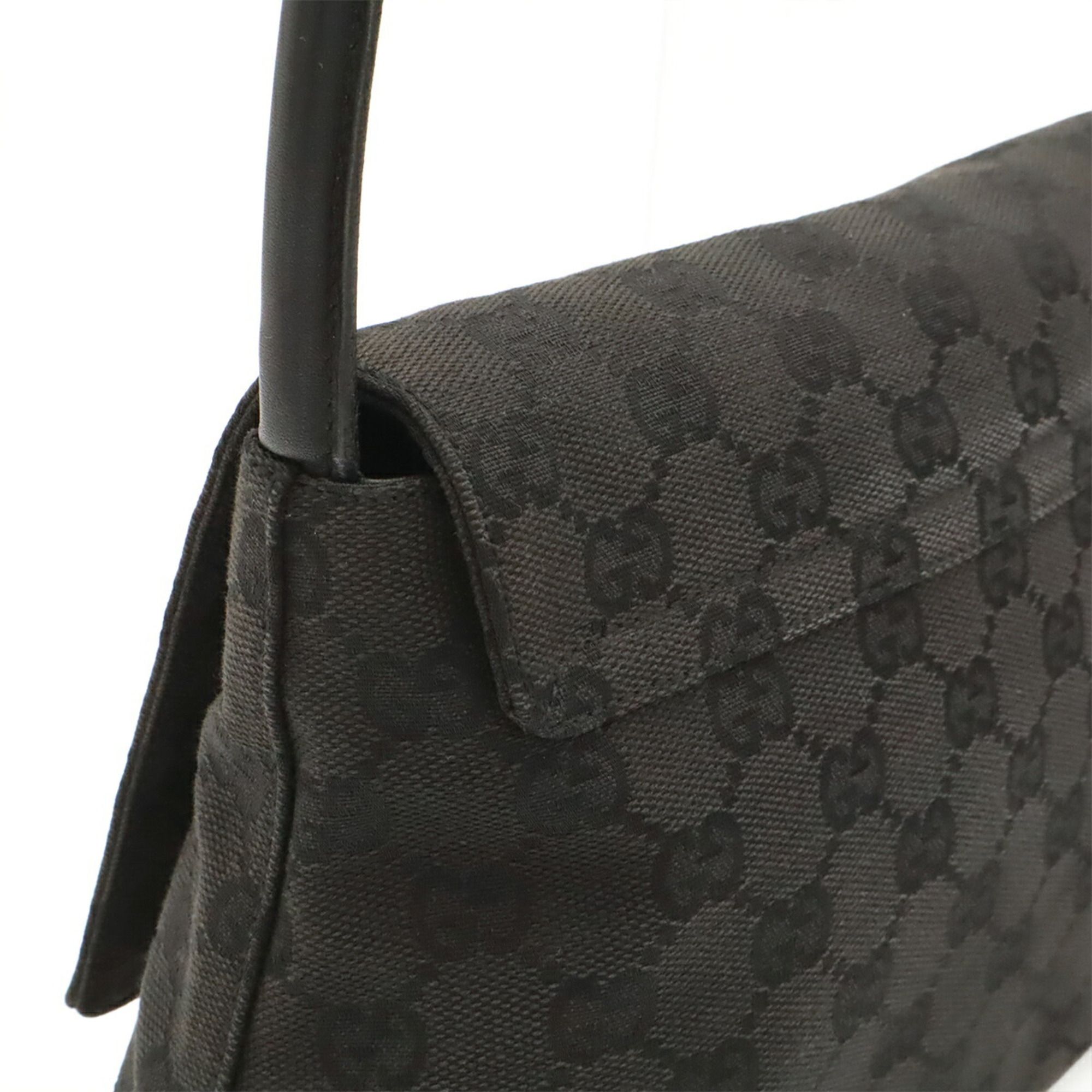 Canvas Leather Shoulder Bag (Pre-Owned) - Gucci - Modalova