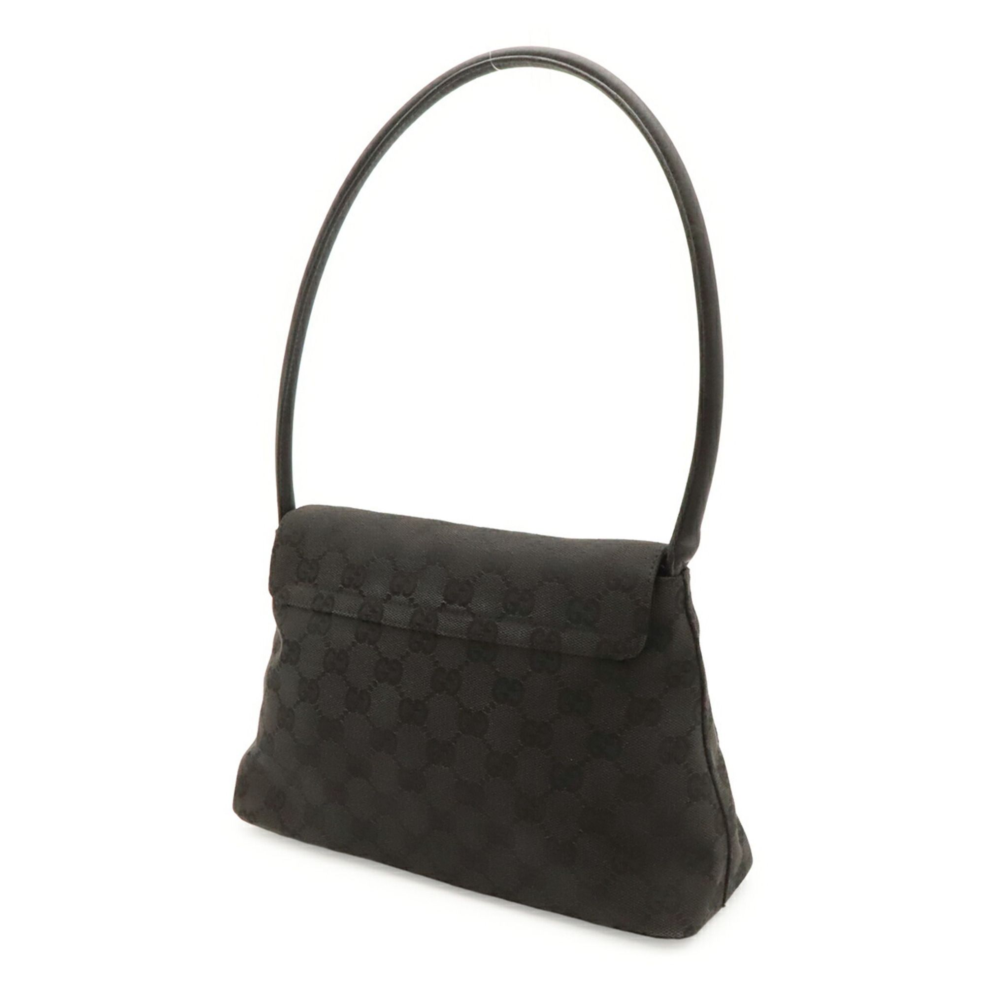 Canvas Leather Shoulder Bag (Pre-Owned) - Gucci - Modalova