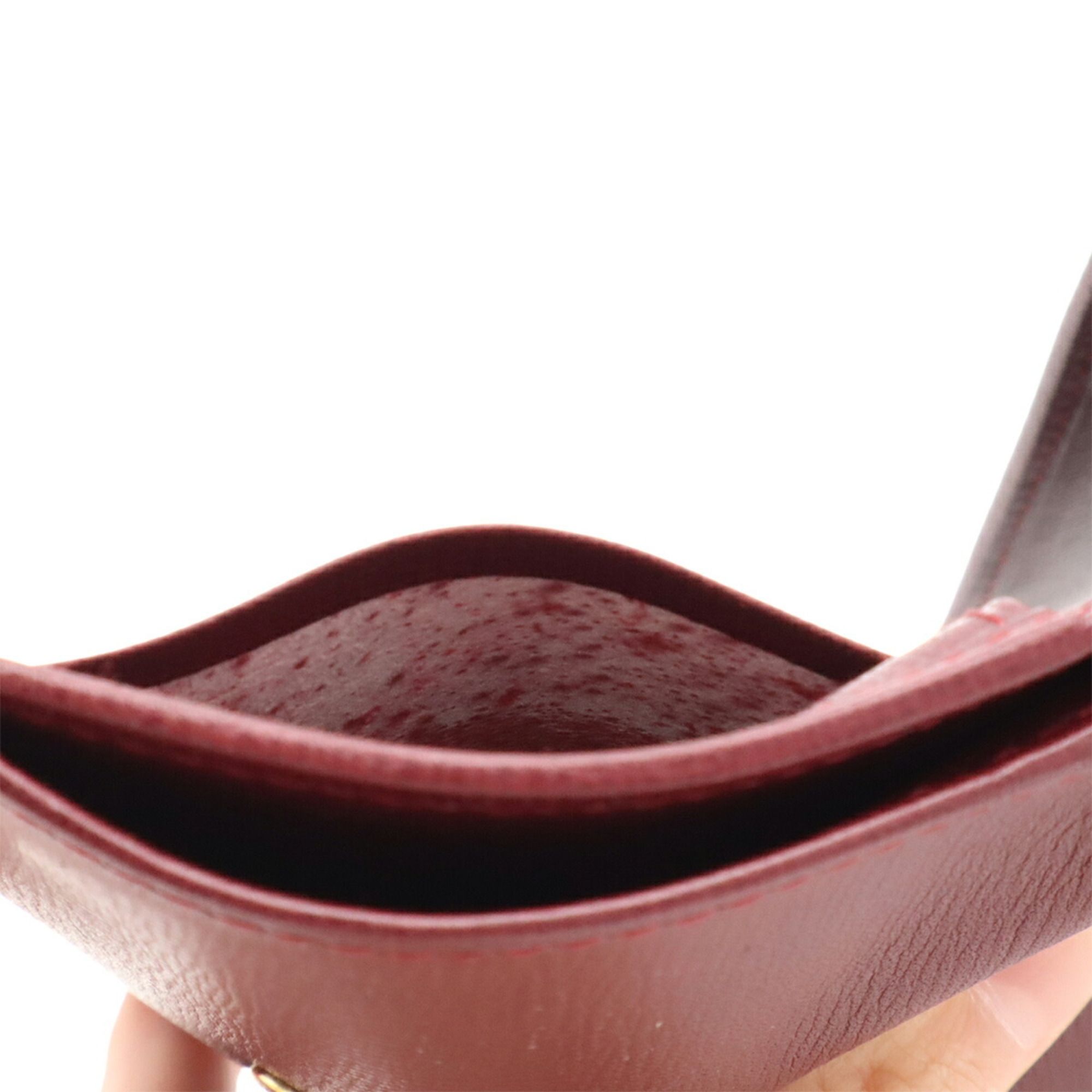 Leather Wallet (Tri-Fold) (Pre-Owned) - Cartier - Modalova