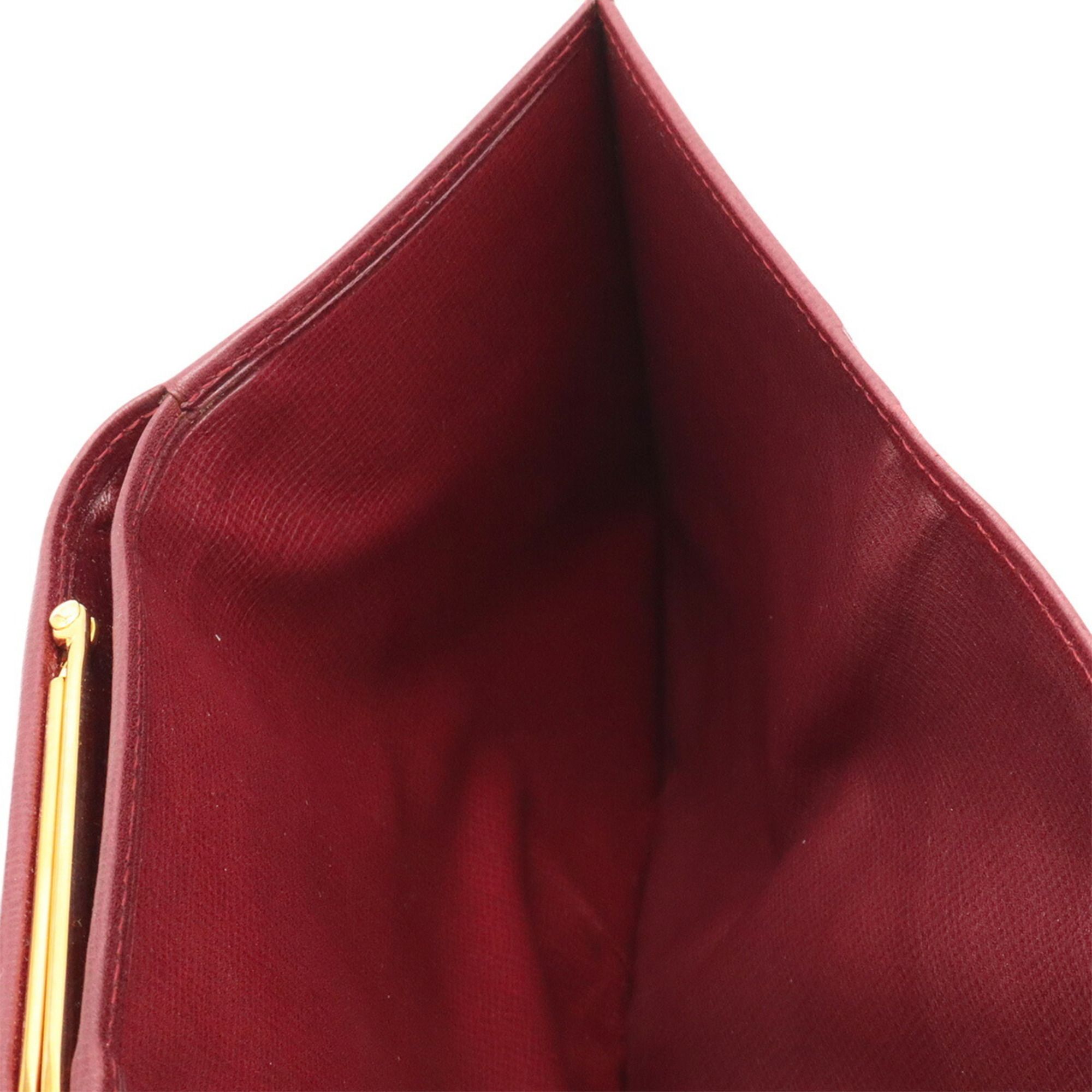 Leather Wallet (Tri-Fold) (Pre-Owned) - Cartier - Modalova