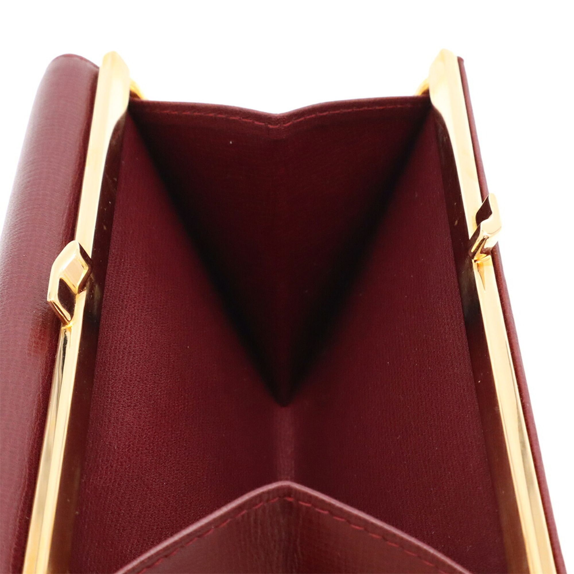 Leather Wallet (Tri-Fold) (Pre-Owned) - Cartier - Modalova