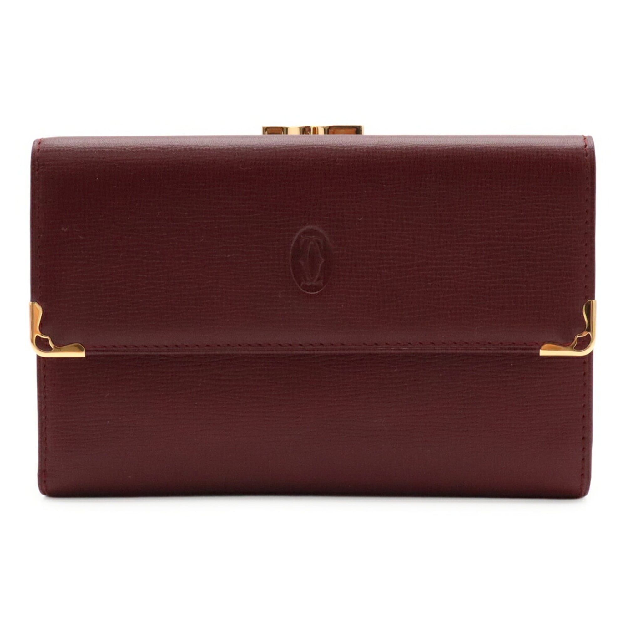 Leather Wallet (Tri-Fold) (Pre-Owned) - Cartier - Modalova