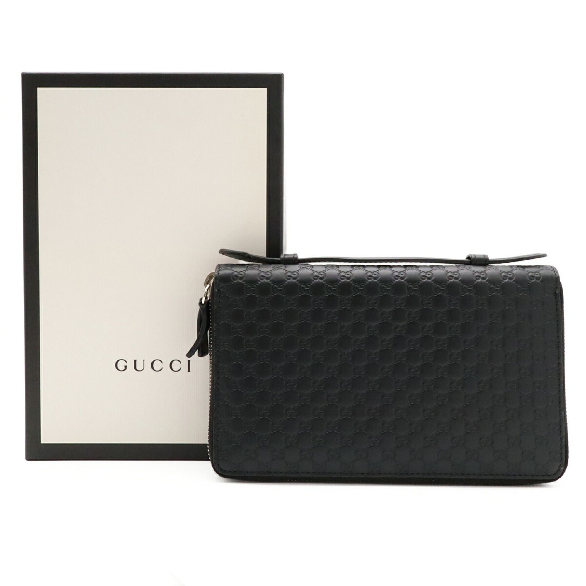 Leather Clutch Bag (Pre-Owned) - Gucci - Modalova