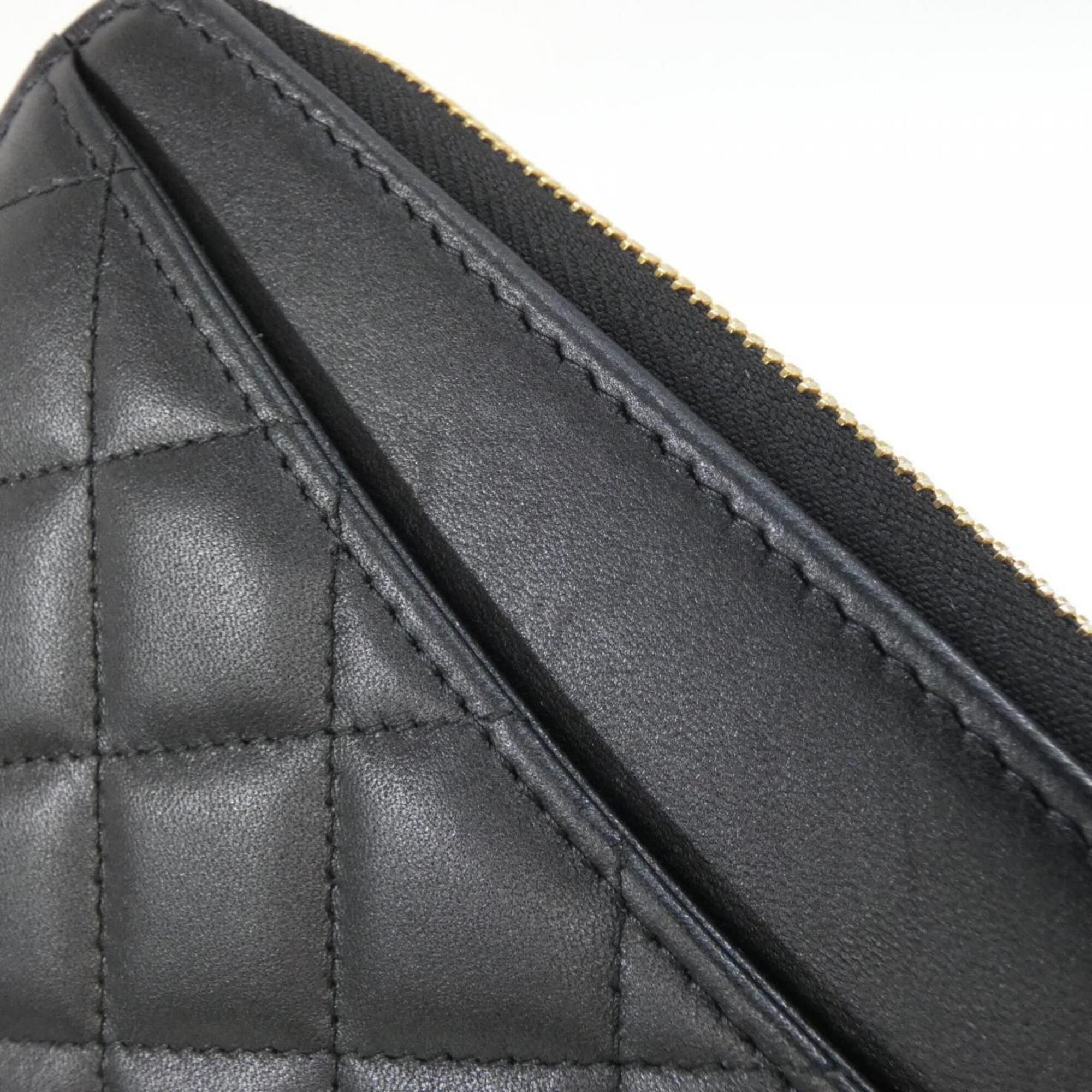 Leather Long Wallet (Bi-Fold) (Pre-Owned) - Chanel - Modalova