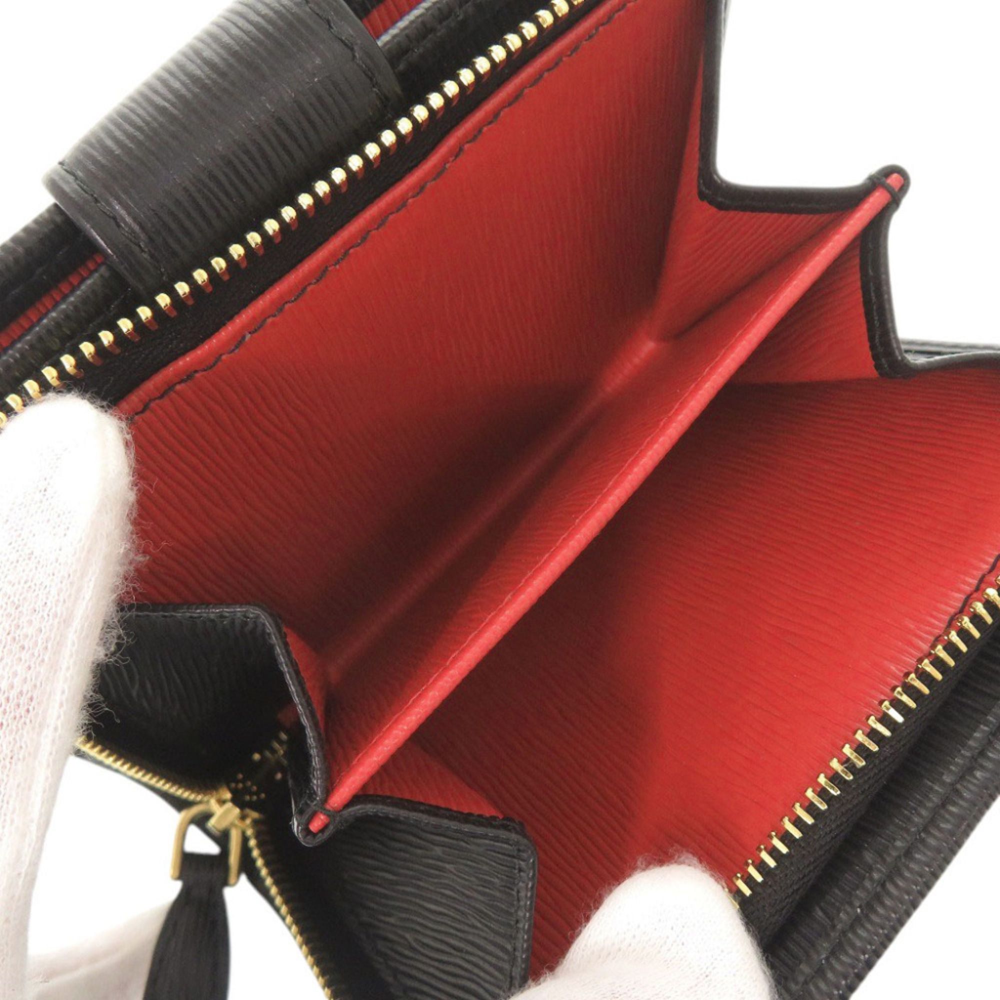 Leather Wallet (Bi-Fold) (Pre-Owned) - Prada - Modalova