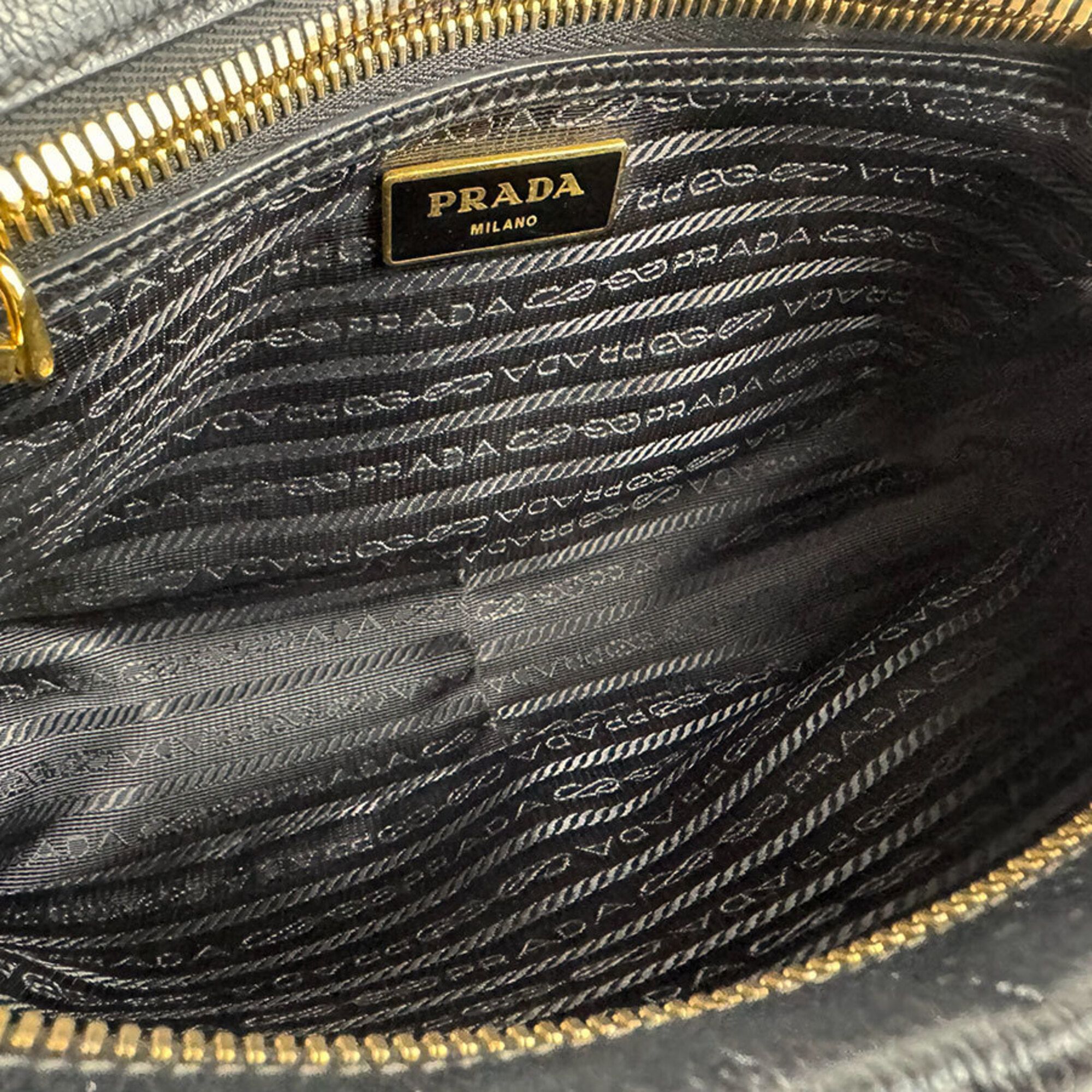 Leather Shoulder Bag (Pre-Owned) - Prada - Modalova