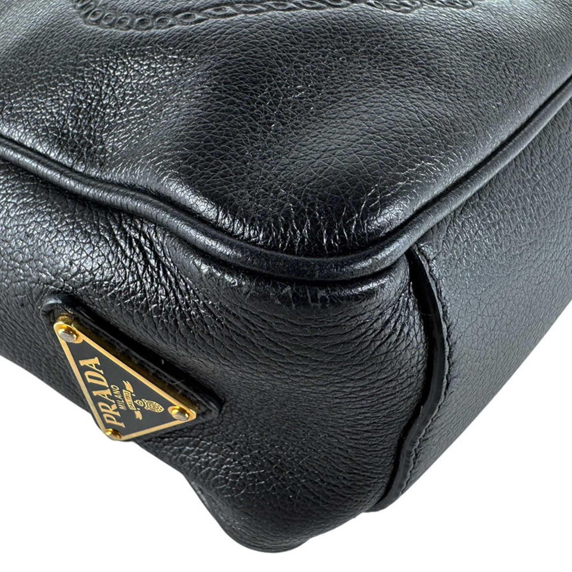 Leather Shoulder Bag (Pre-Owned) - Prada - Modalova