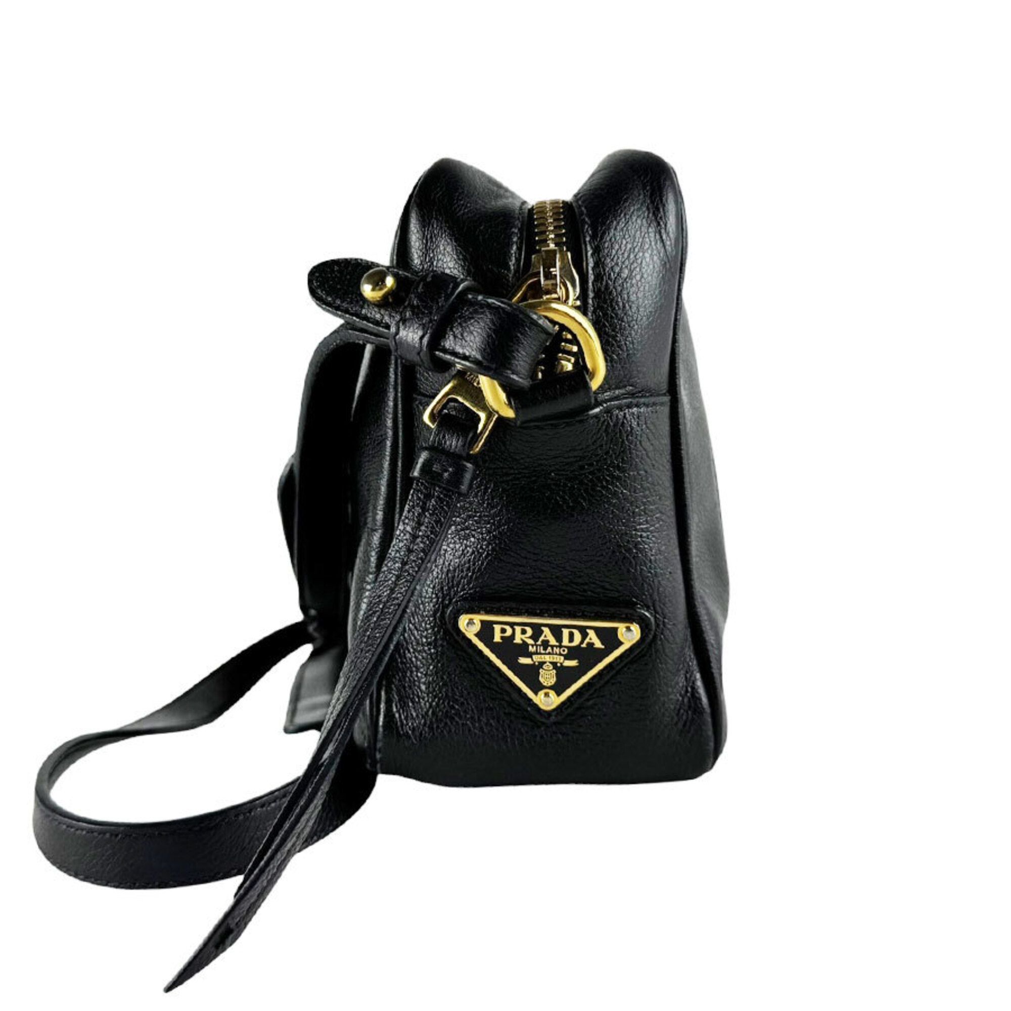 Leather Shoulder Bag (Pre-Owned) - Prada - Modalova