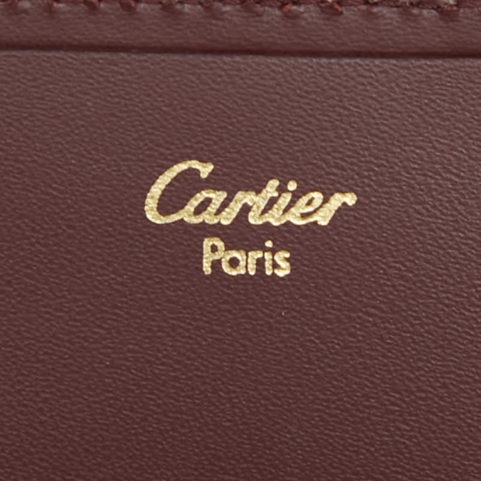 Leather Wallet (Bi-Fold) (Pre-Owned) - Cartier - Modalova