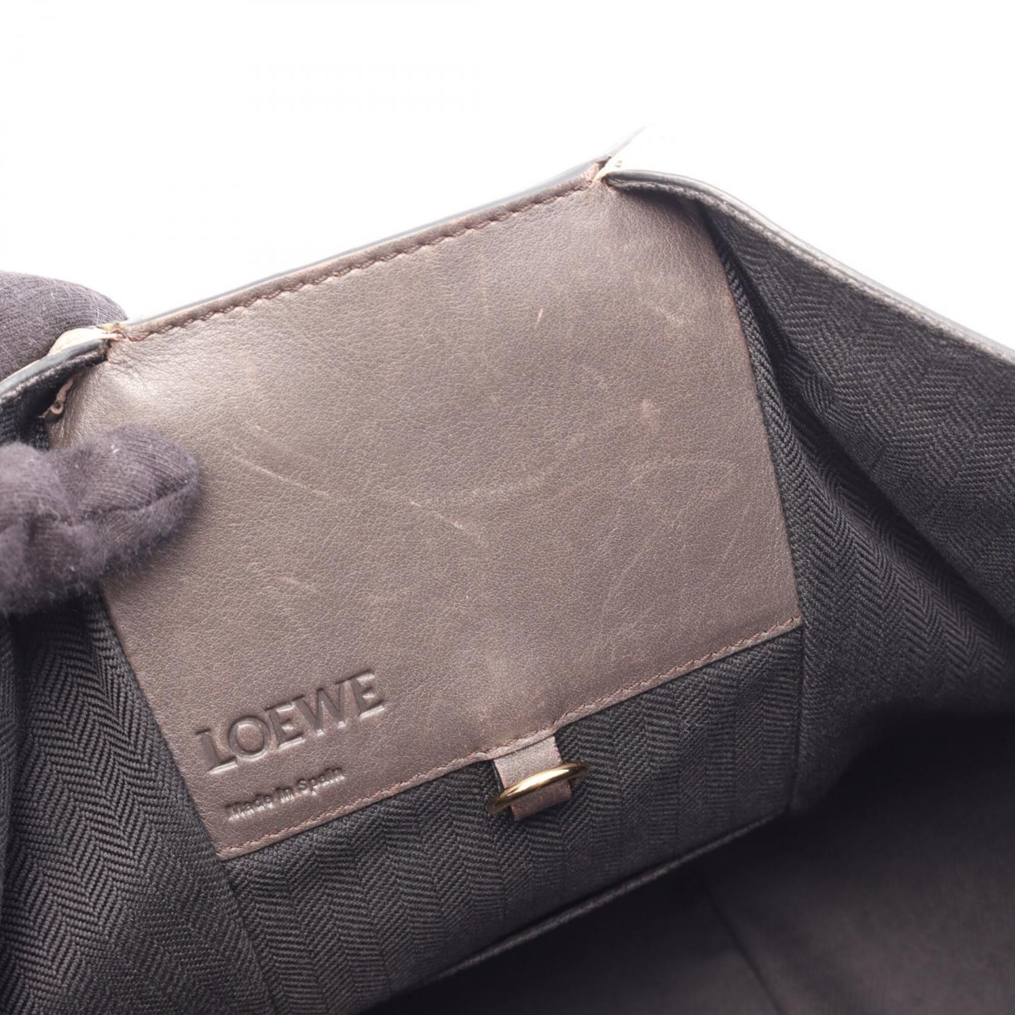 Leather Handbag (Pre-Owned) - Loewe - Modalova