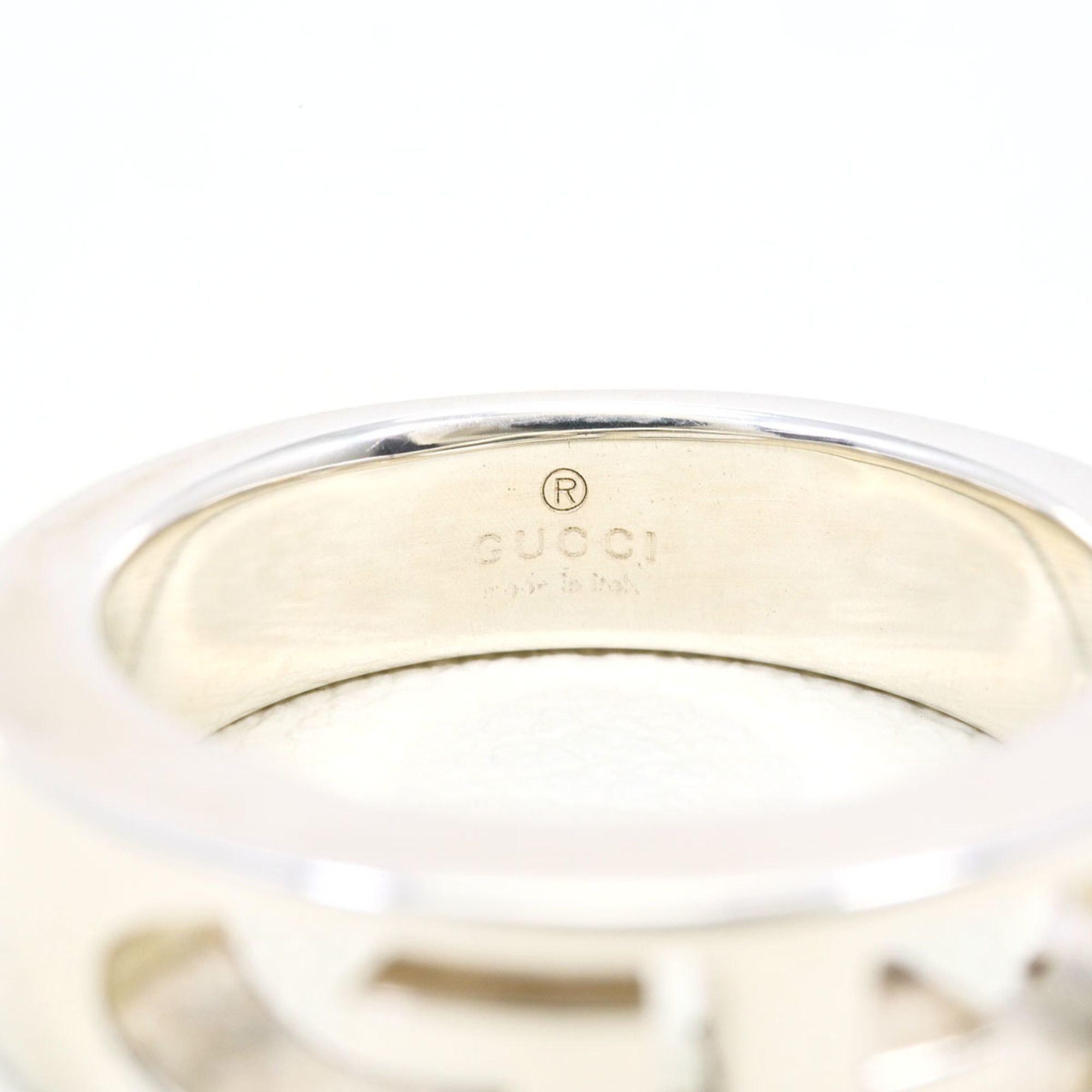 Silver 925 Band Ring (Pre-Owned) - Gucci - Modalova