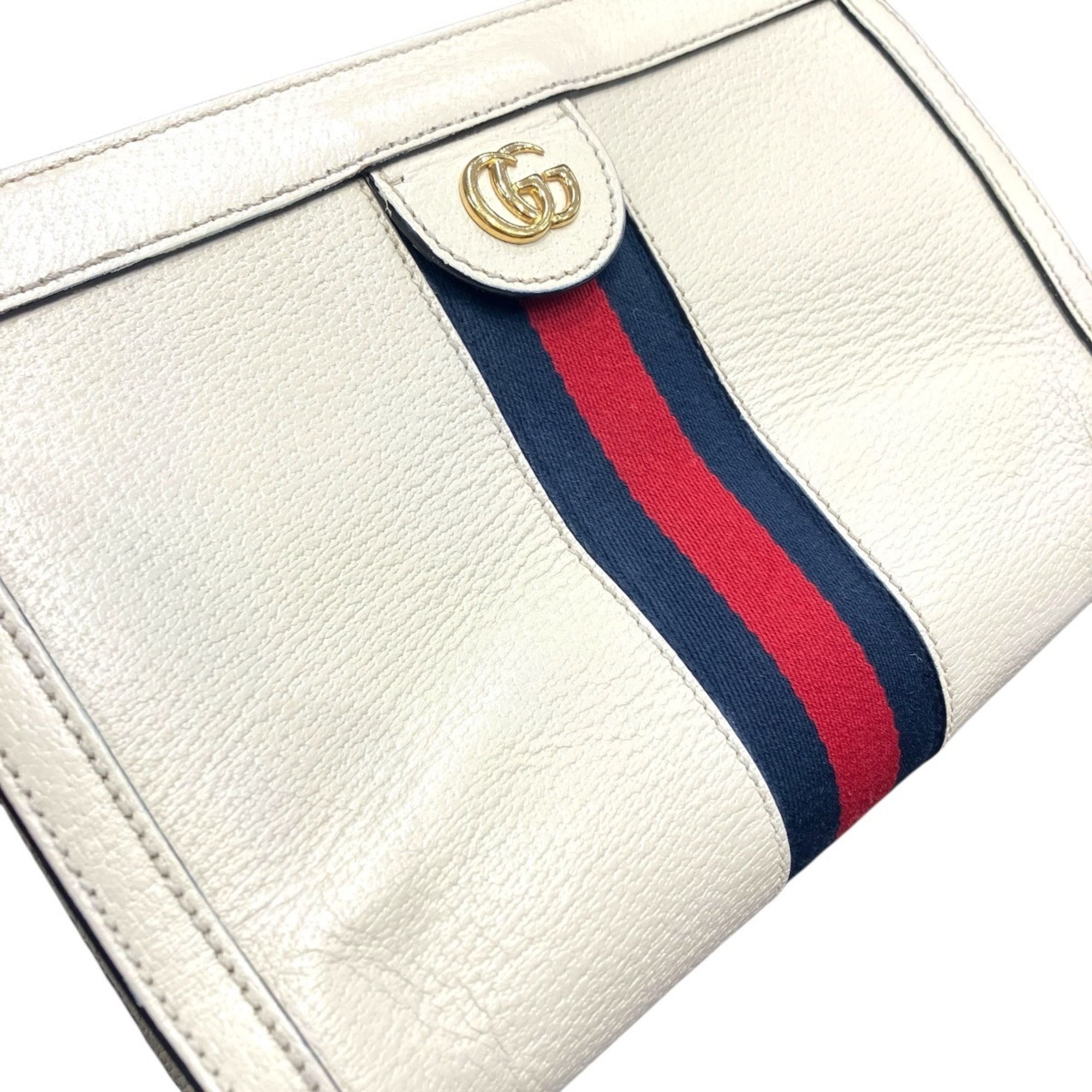 Sherry Line Leather Shoulder Bag (Pre-Owned) - Gucci - Modalova
