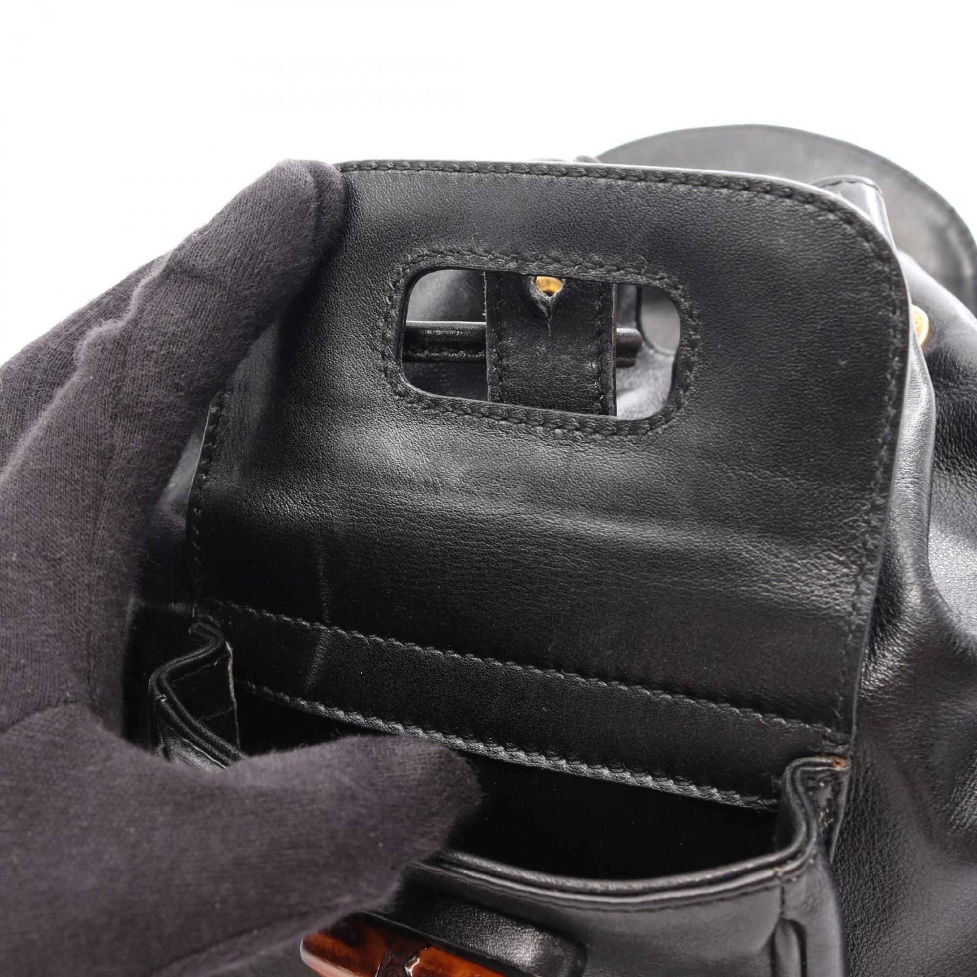 Leather Backpack Handbag (Pre-Owned) - Gucci - Modalova