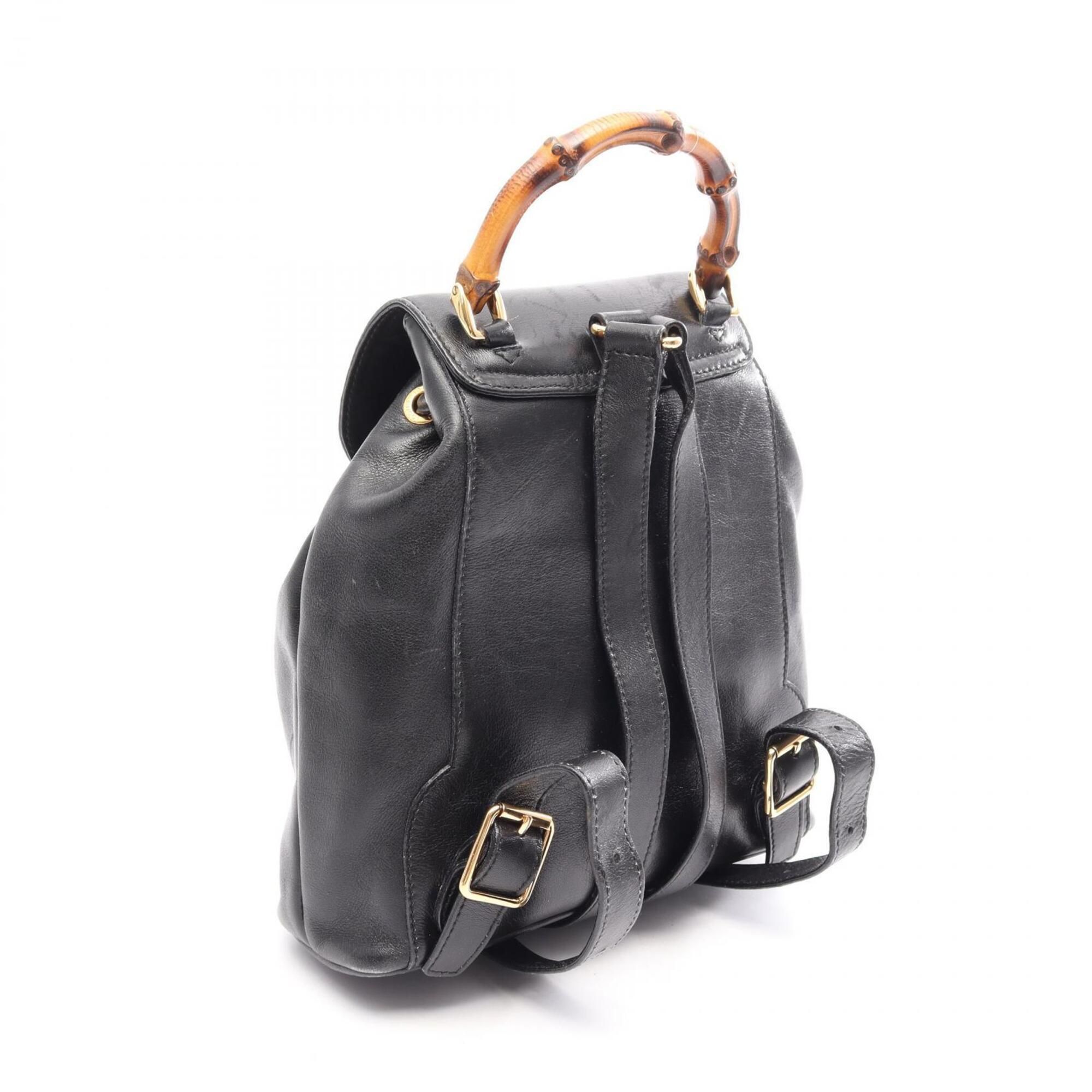 Leather Backpack Handbag (Pre-Owned) - Gucci - Modalova