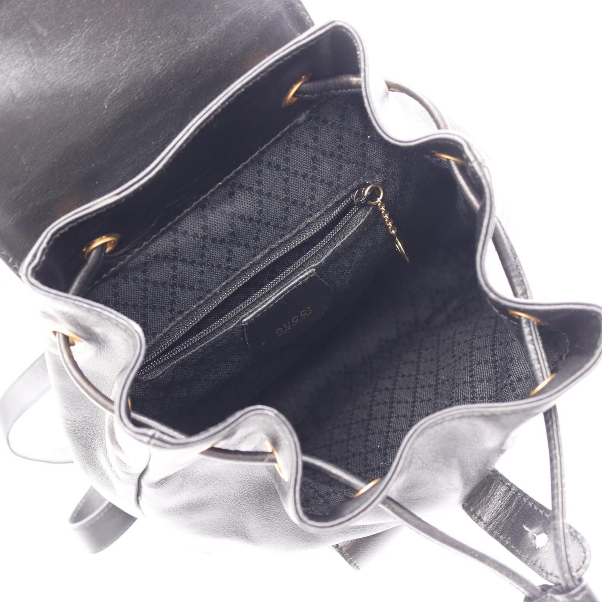 Leather Backpack Handbag (Pre-Owned) - Gucci - Modalova