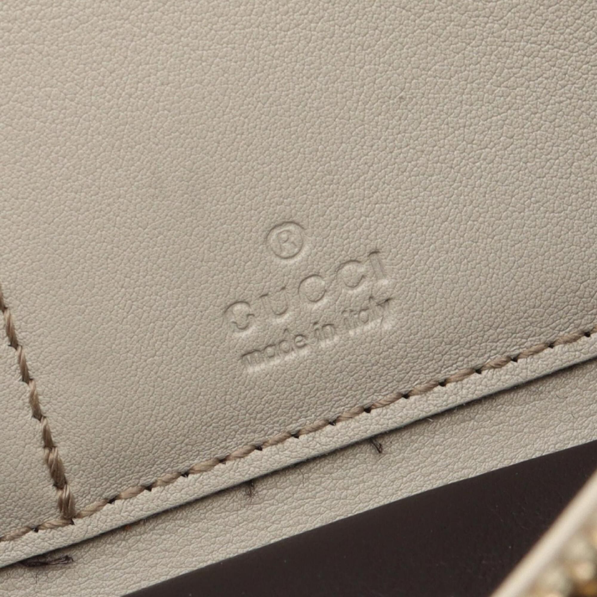 Leather Long Wallet (Bi-Fold) (Pre-Owned) - Gucci - Modalova