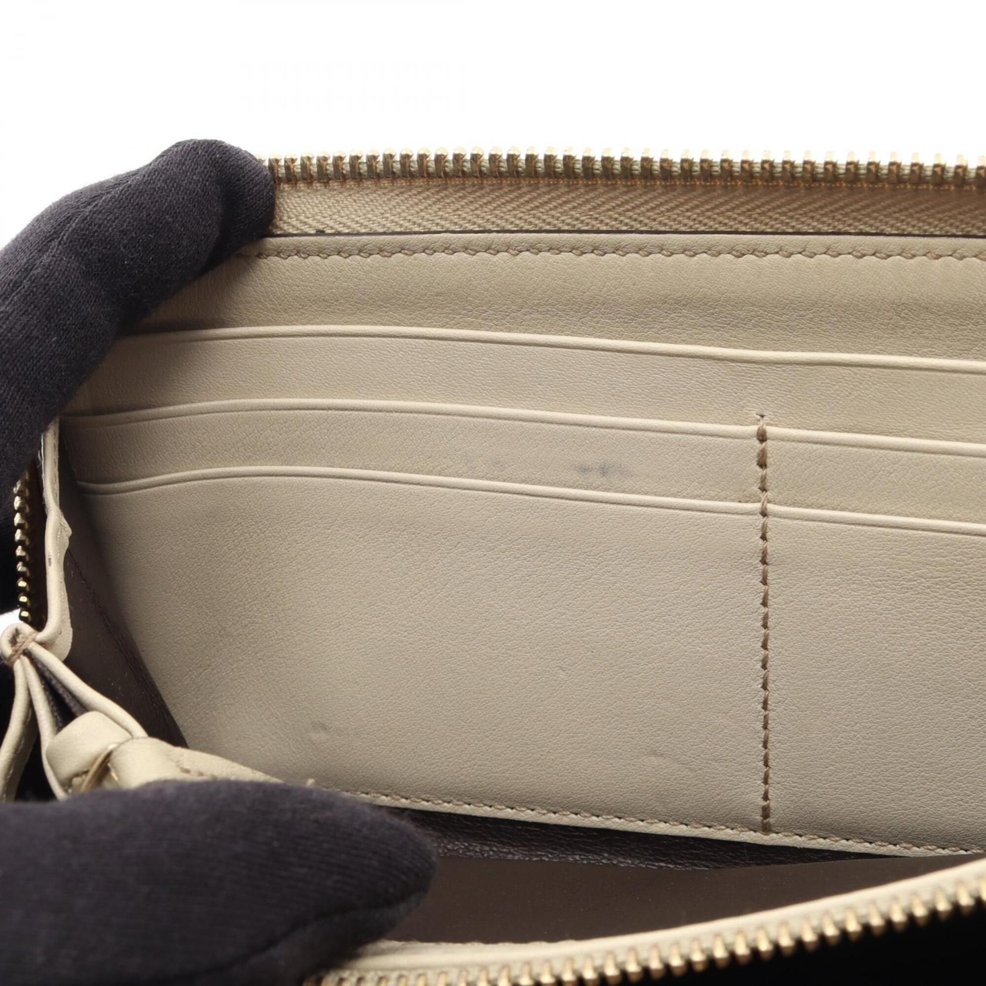 Leather Long Wallet (Bi-Fold) (Pre-Owned) - Gucci - Modalova