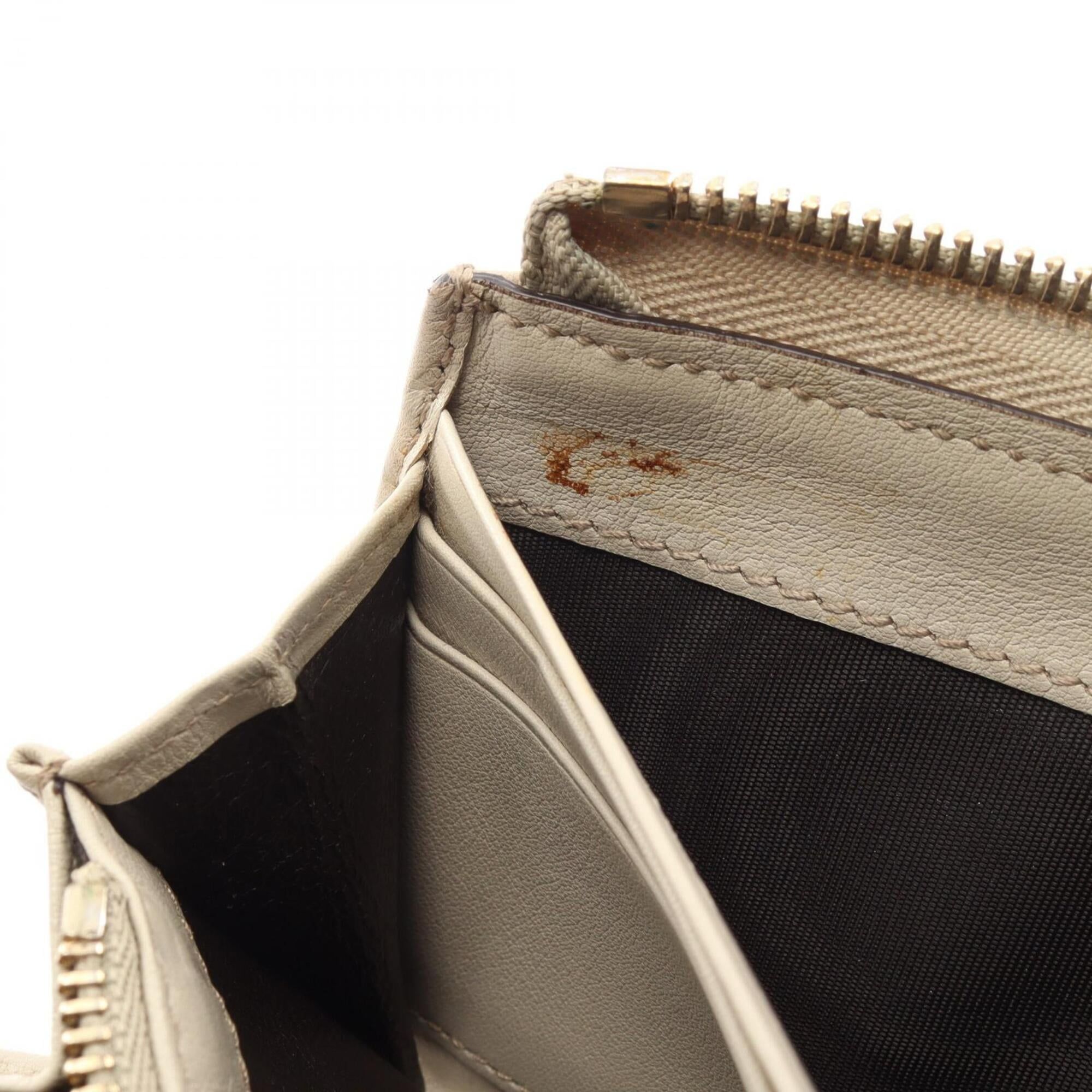 Leather Long Wallet (Bi-Fold) (Pre-Owned) - Gucci - Modalova