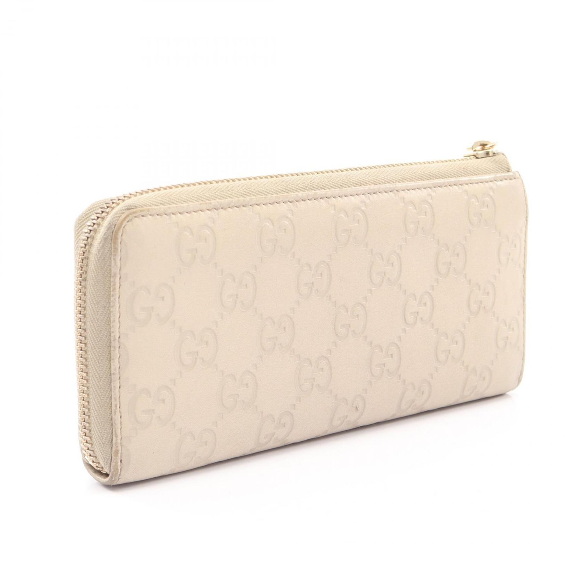 Leather Long Wallet (Bi-Fold) (Pre-Owned) - Gucci - Modalova