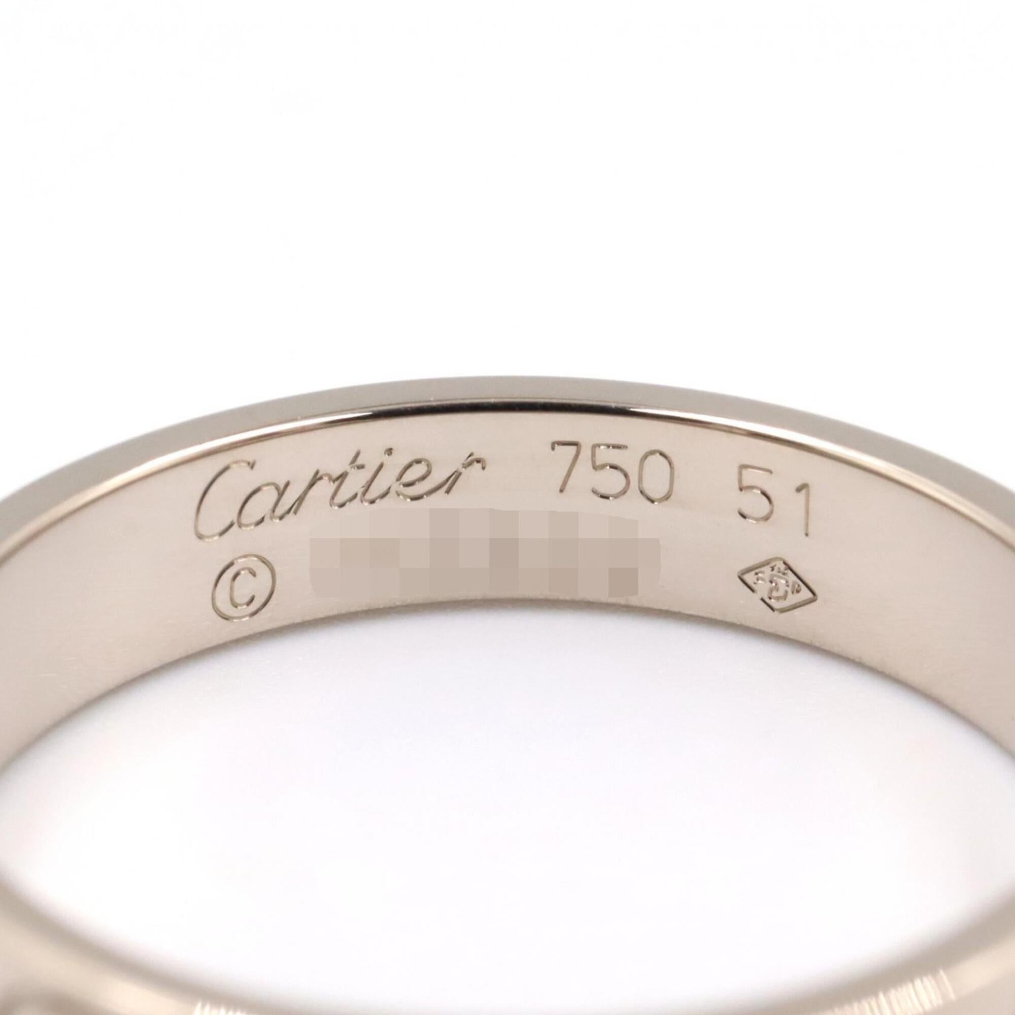 White Gold (18K) Band Ring (Pre-Owned) - Cartier - Modalova