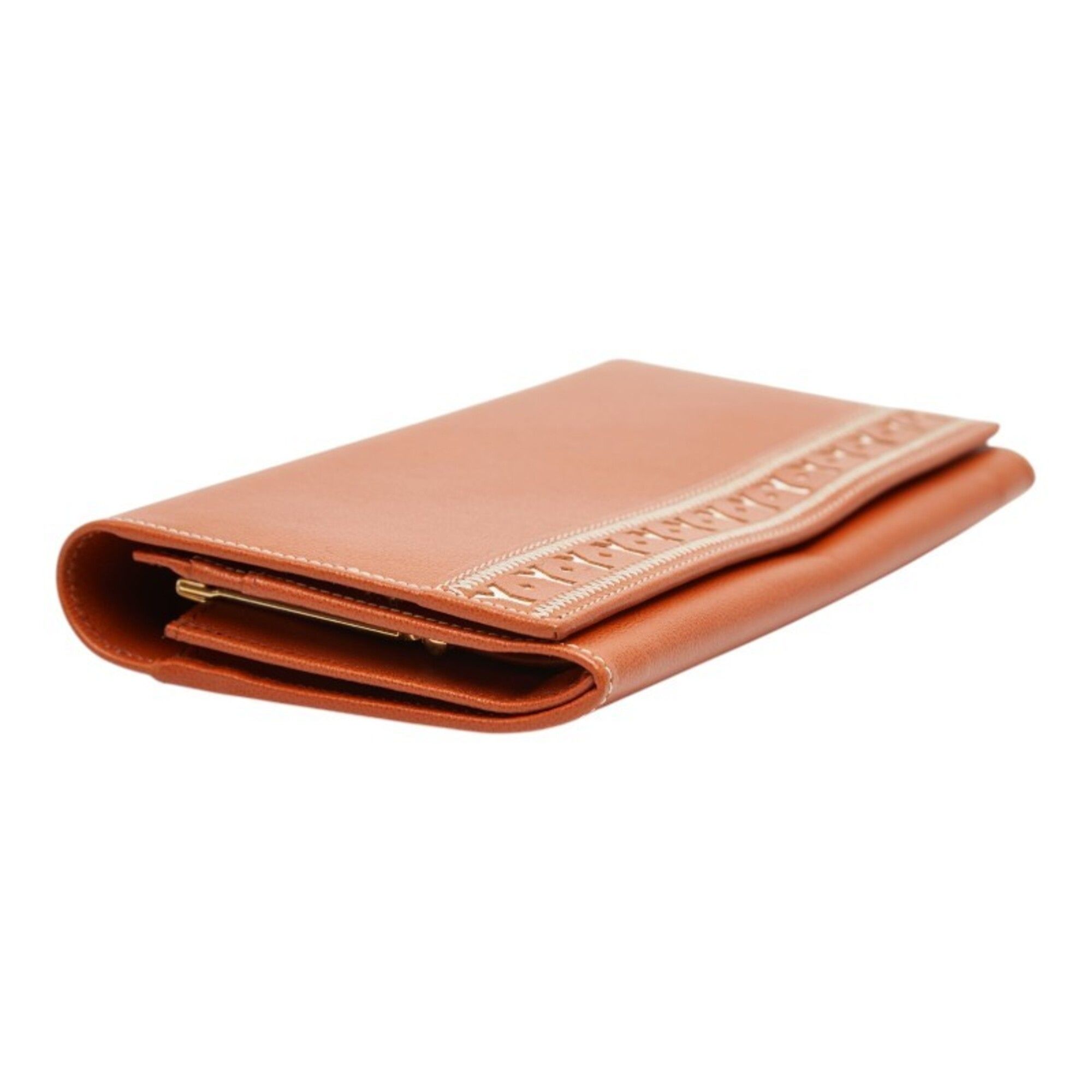 Leather Long Wallet (Bi-Fold) (Pre-Owned) - Saint Laurent - Modalova
