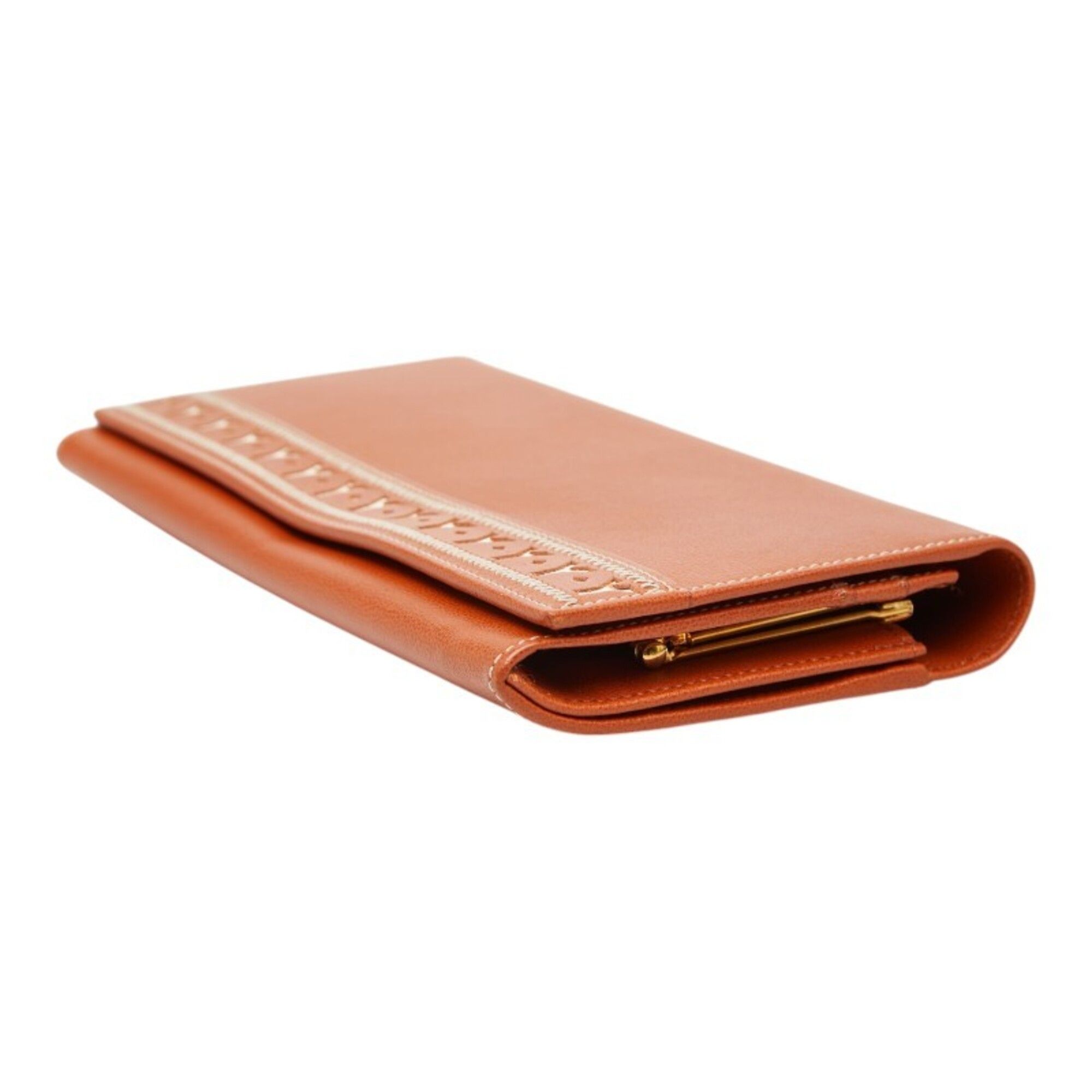 Leather Long Wallet (Bi-Fold) (Pre-Owned) - Saint Laurent - Modalova