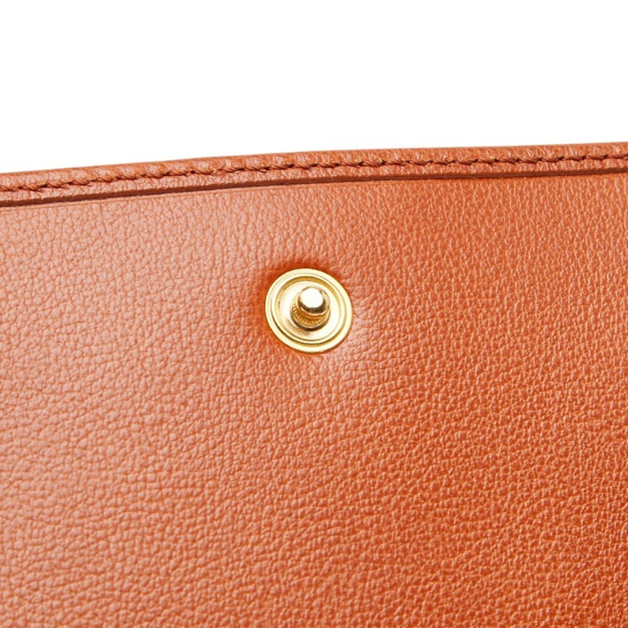 Leather Long Wallet (Bi-Fold) (Pre-Owned) - Saint Laurent - Modalova
