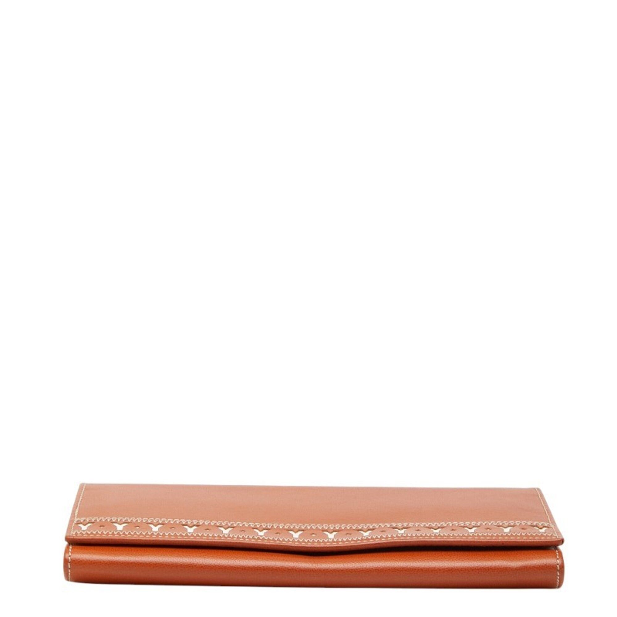 Leather Long Wallet (Bi-Fold) (Pre-Owned) - Saint Laurent - Modalova
