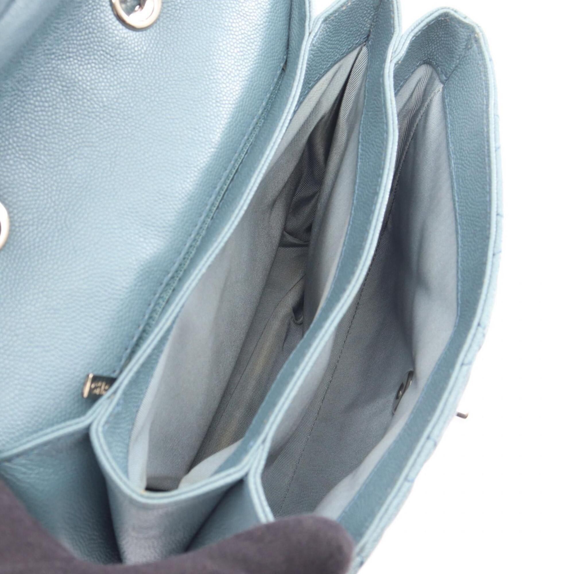 Grained Calfskin Handbag Shoulder Bag (Pre-Owned) - Chanel - Modalova