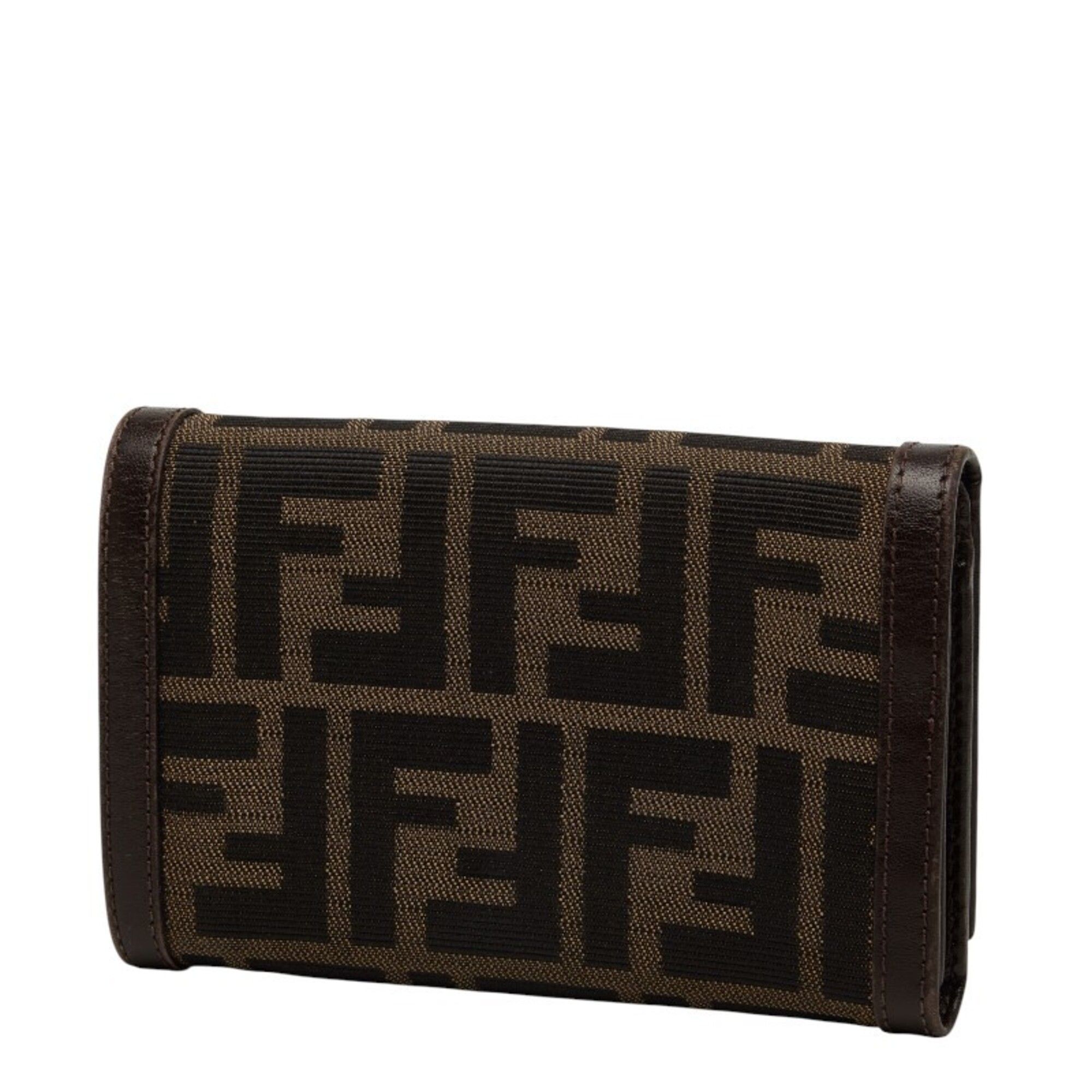 Canvas Leather Wallet (Bi-Fold) (Pre-Owned) - Fendi - Modalova