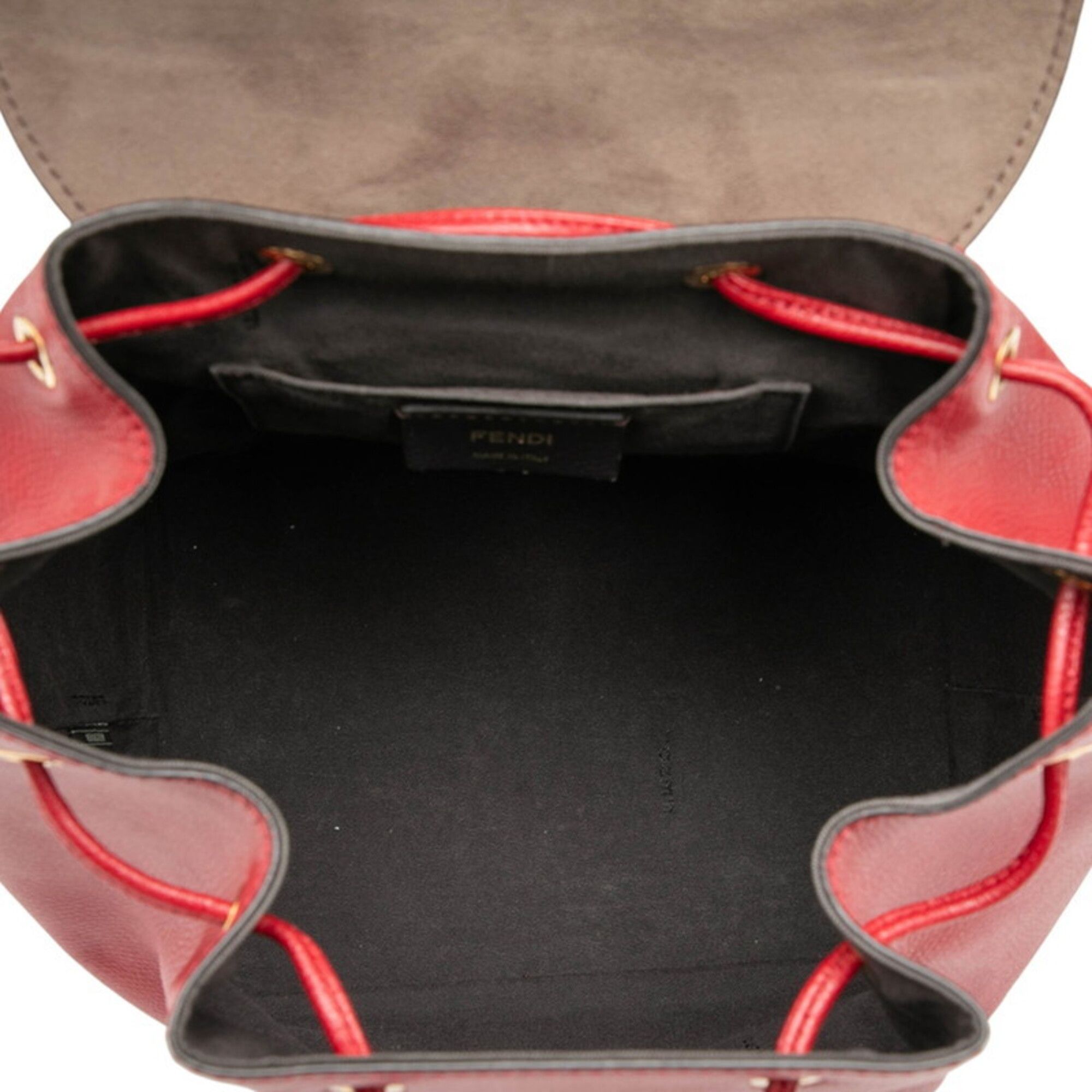 Leather Backpack (Pre-Owned) - Fendi - Modalova