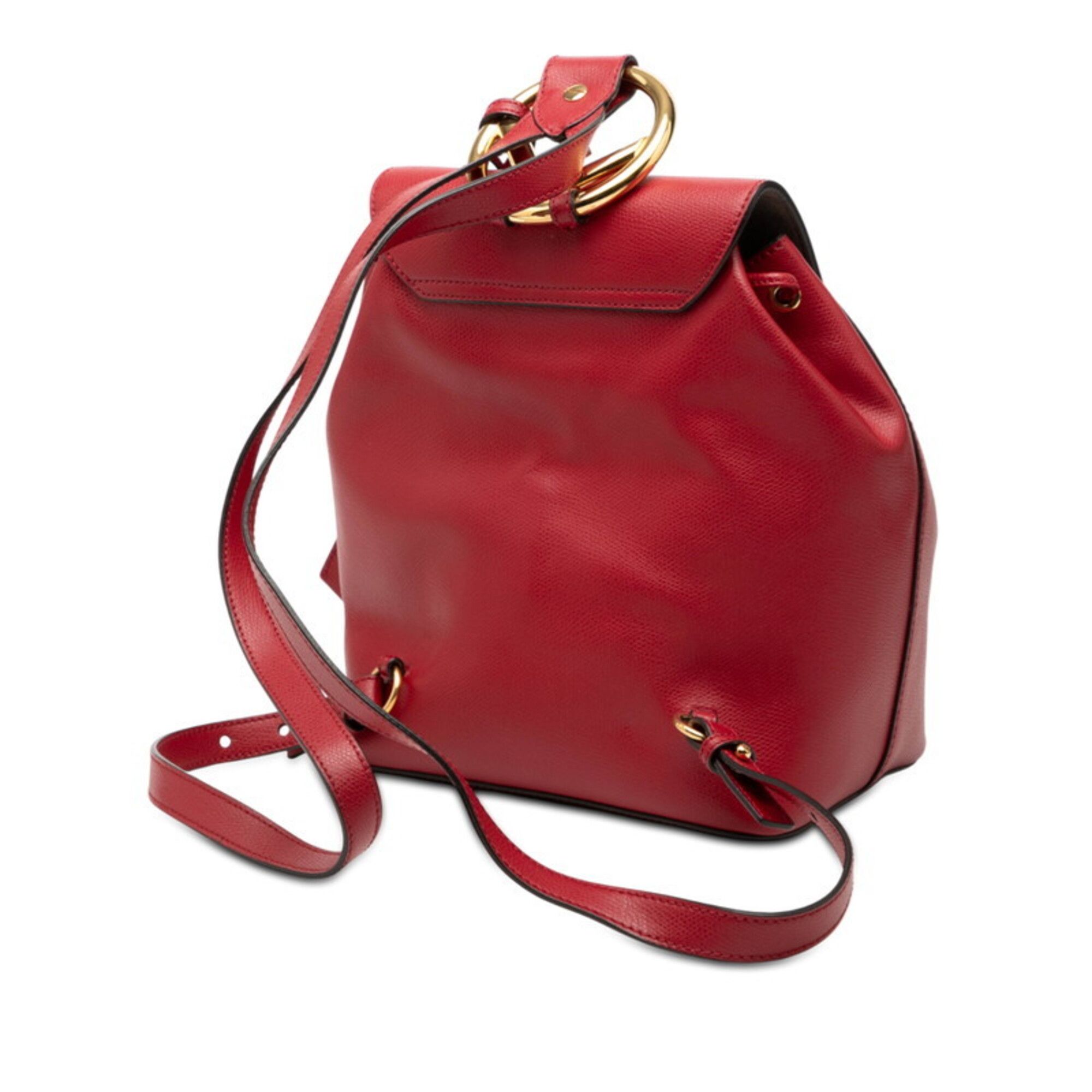 Leather Backpack (Pre-Owned) - Fendi - Modalova
