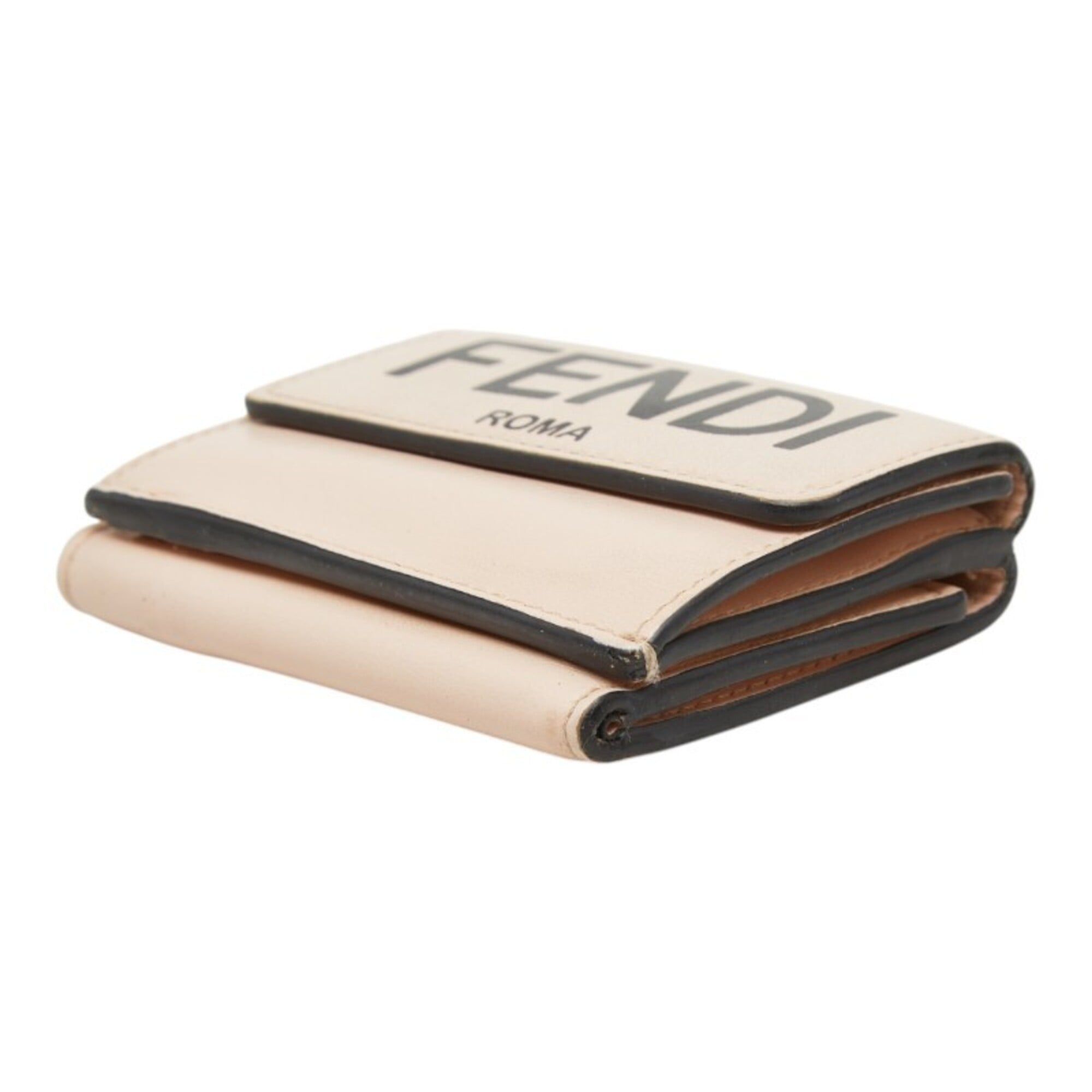 Leather Wallet (Tri-Fold) (Pre-Owned) - Fendi - Modalova