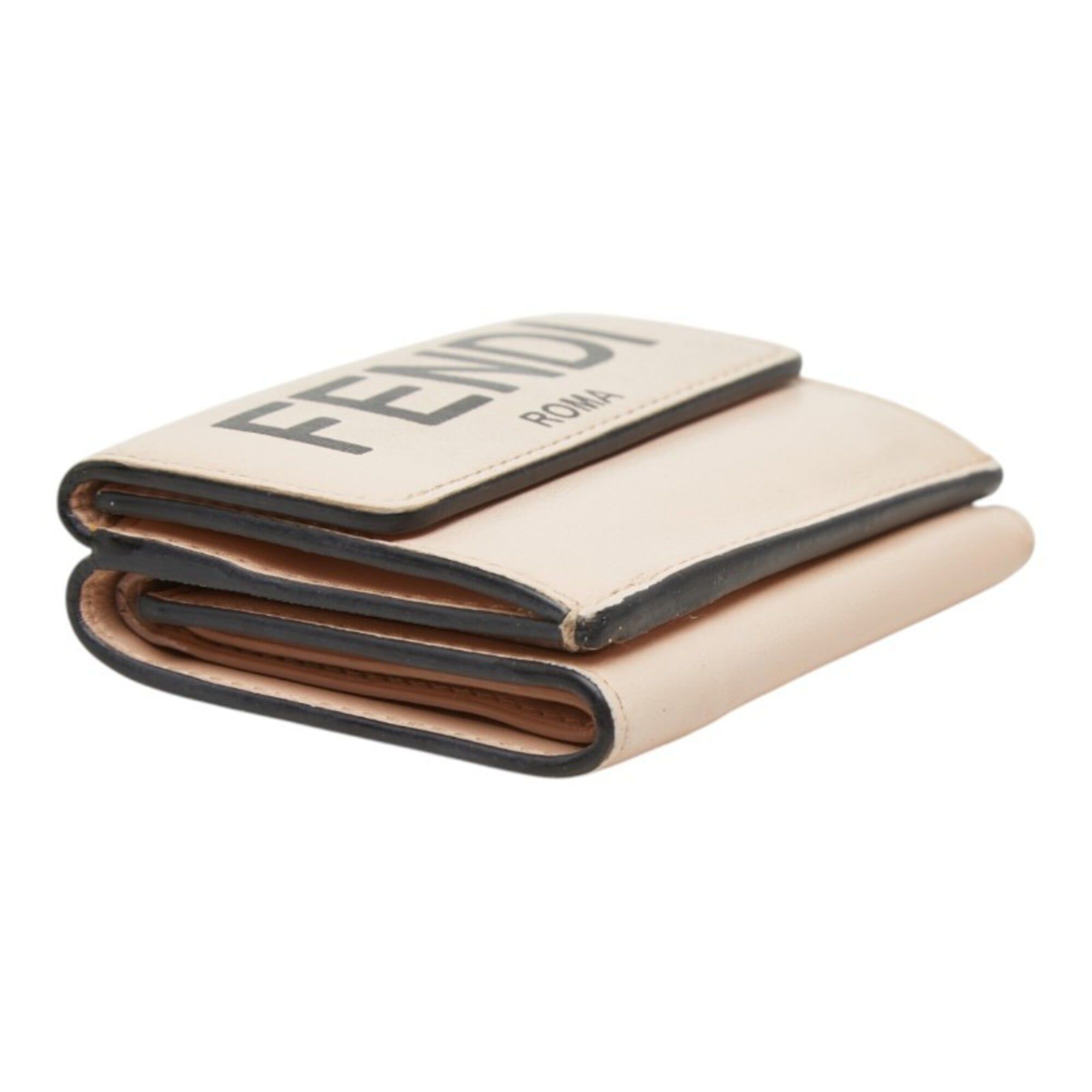 Leather Wallet (Tri-Fold) (Pre-Owned) - Fendi - Modalova