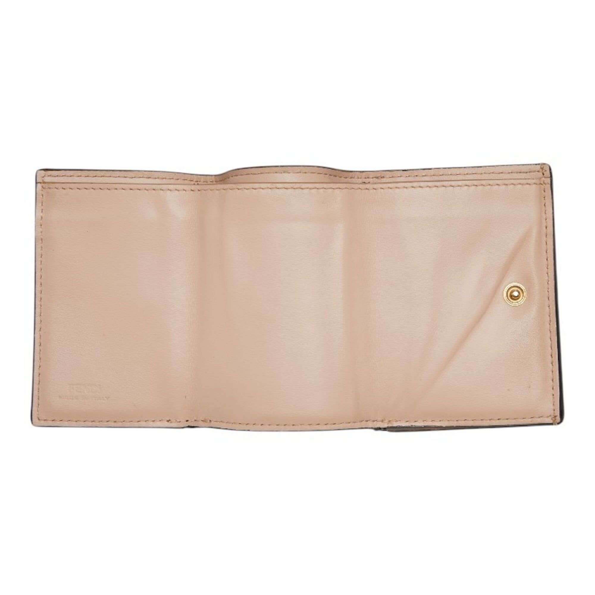 Leather Wallet (Tri-Fold) (Pre-Owned) - Fendi - Modalova
