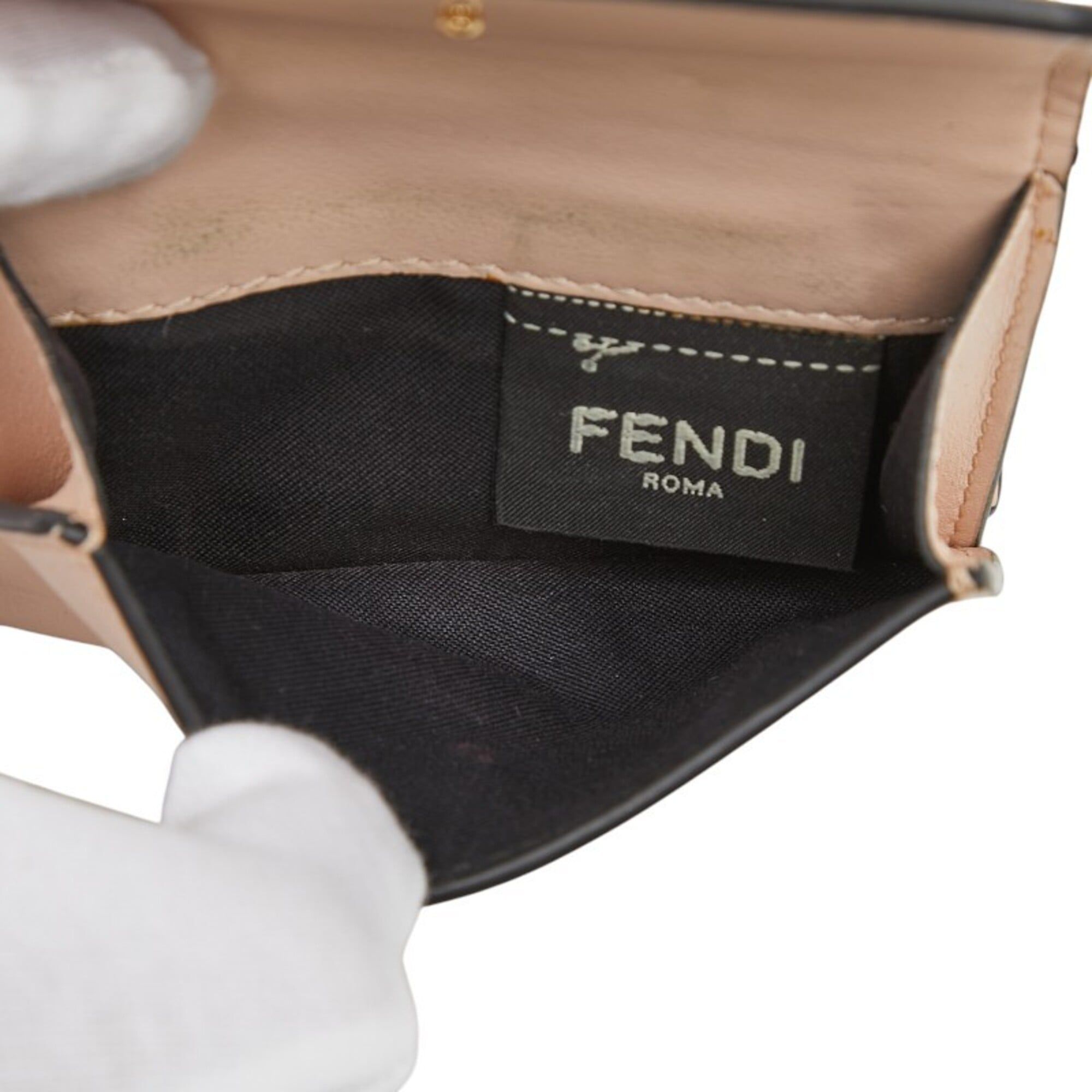 Leather Wallet (Tri-Fold) (Pre-Owned) - Fendi - Modalova