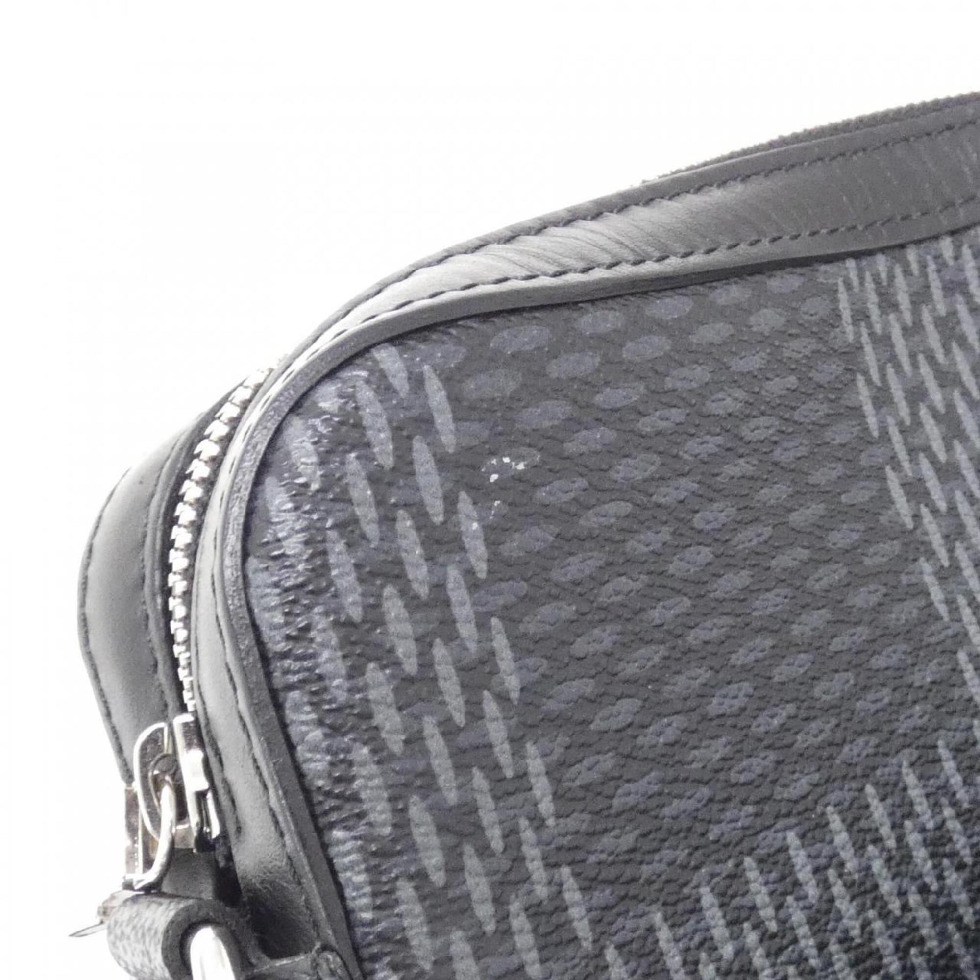 Damier Coated Canvas Pouch Shoulder Bag (Pre-Owned) - Louis Vuitton - Modalova