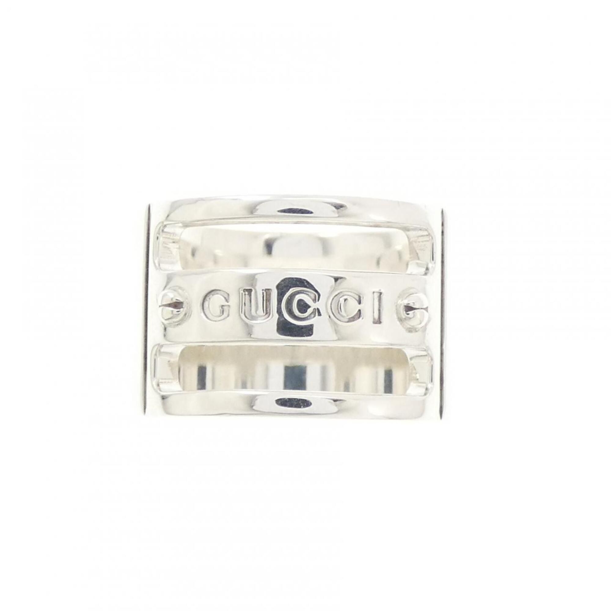 Silver 925 Band Ring (Pre-Owned) - Gucci - Modalova