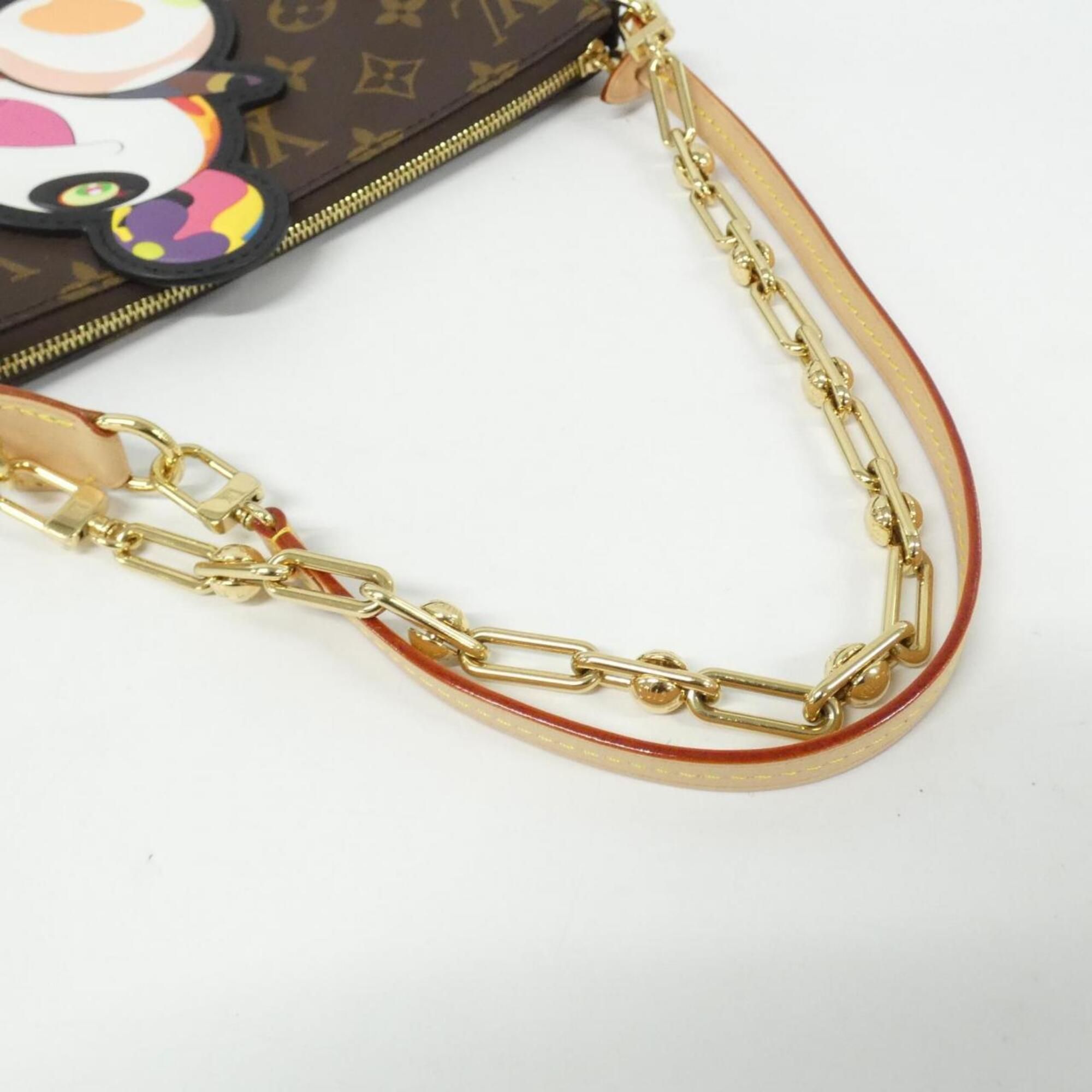 Coated Canvas Pochette Pouch (Pre-Owned) - Louis Vuitton - Modalova