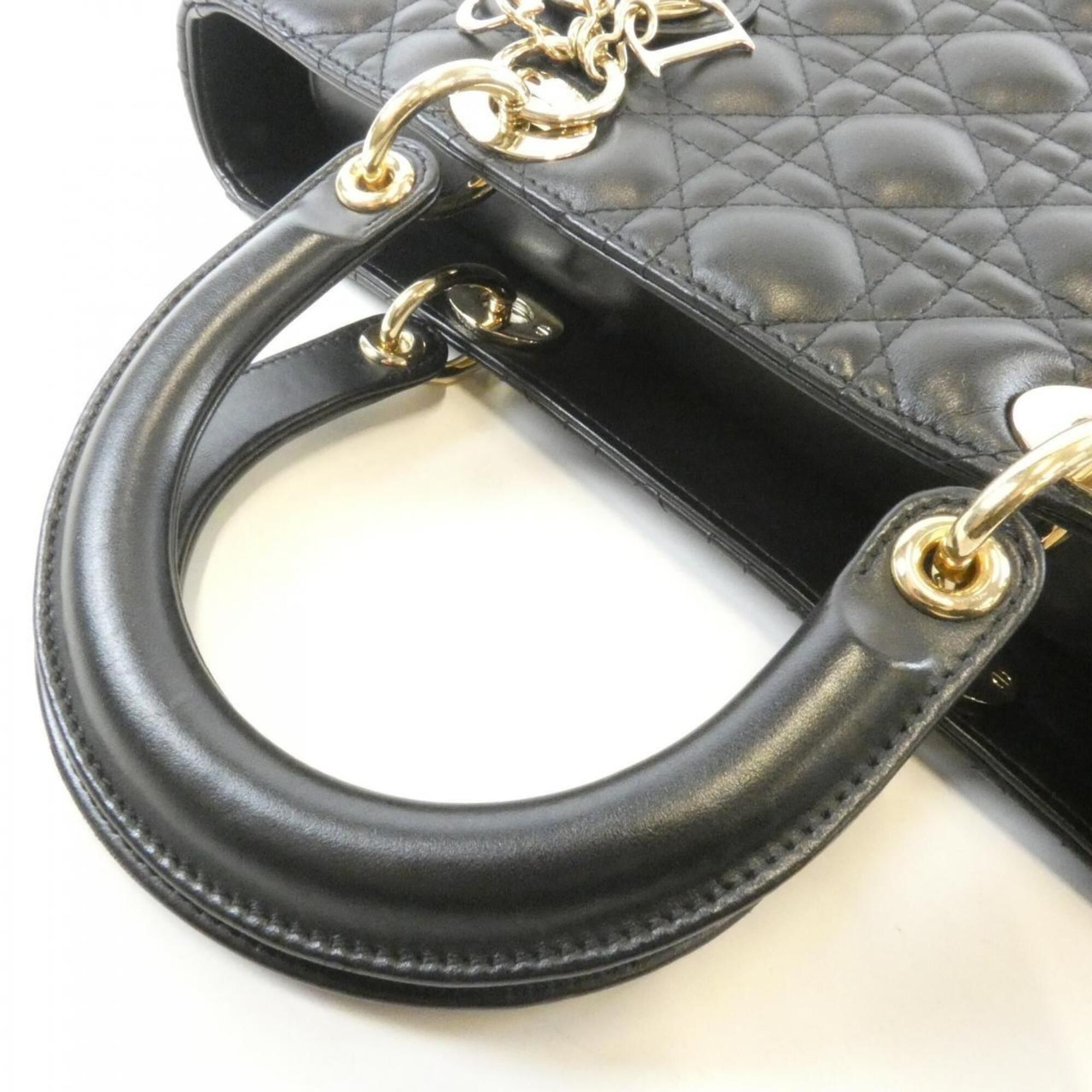 Leather Handbag (Pre-Owned) - Christian Dior - Modalova