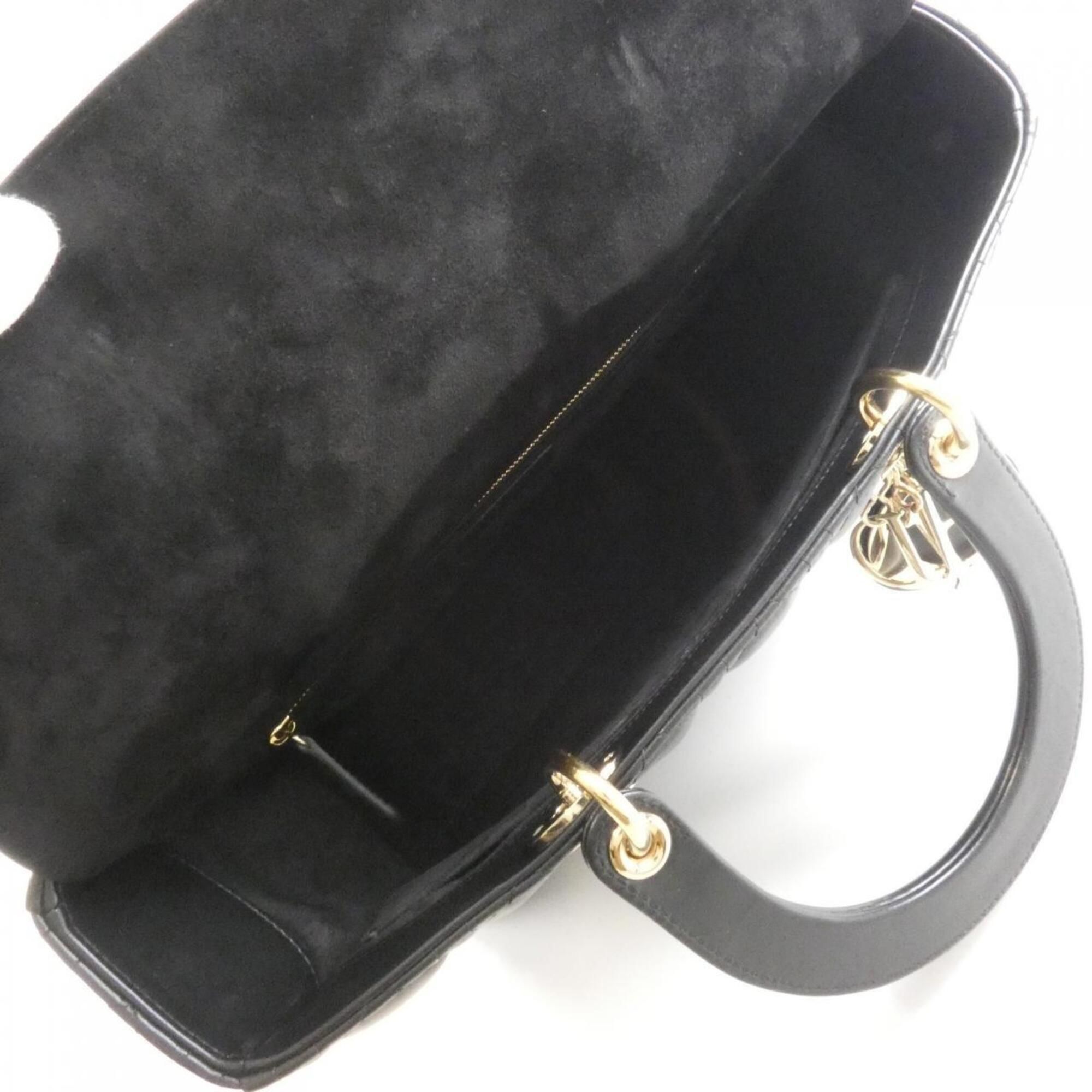 Leather Handbag (Pre-Owned) - Christian Dior - Modalova