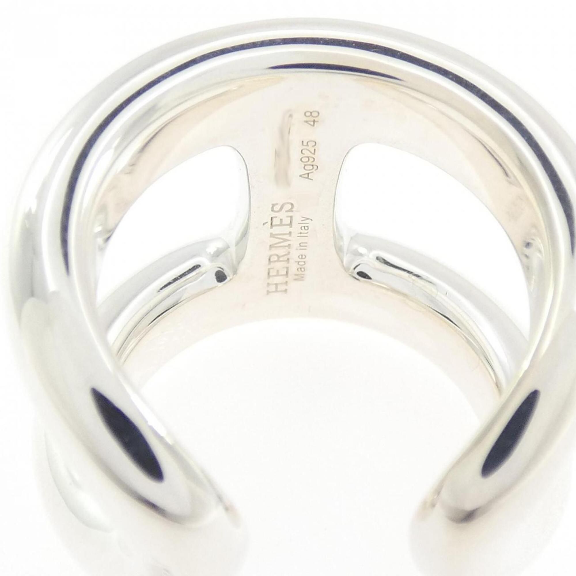Silver 925 Band Ring (Pre-Owned) - Hermes - Modalova