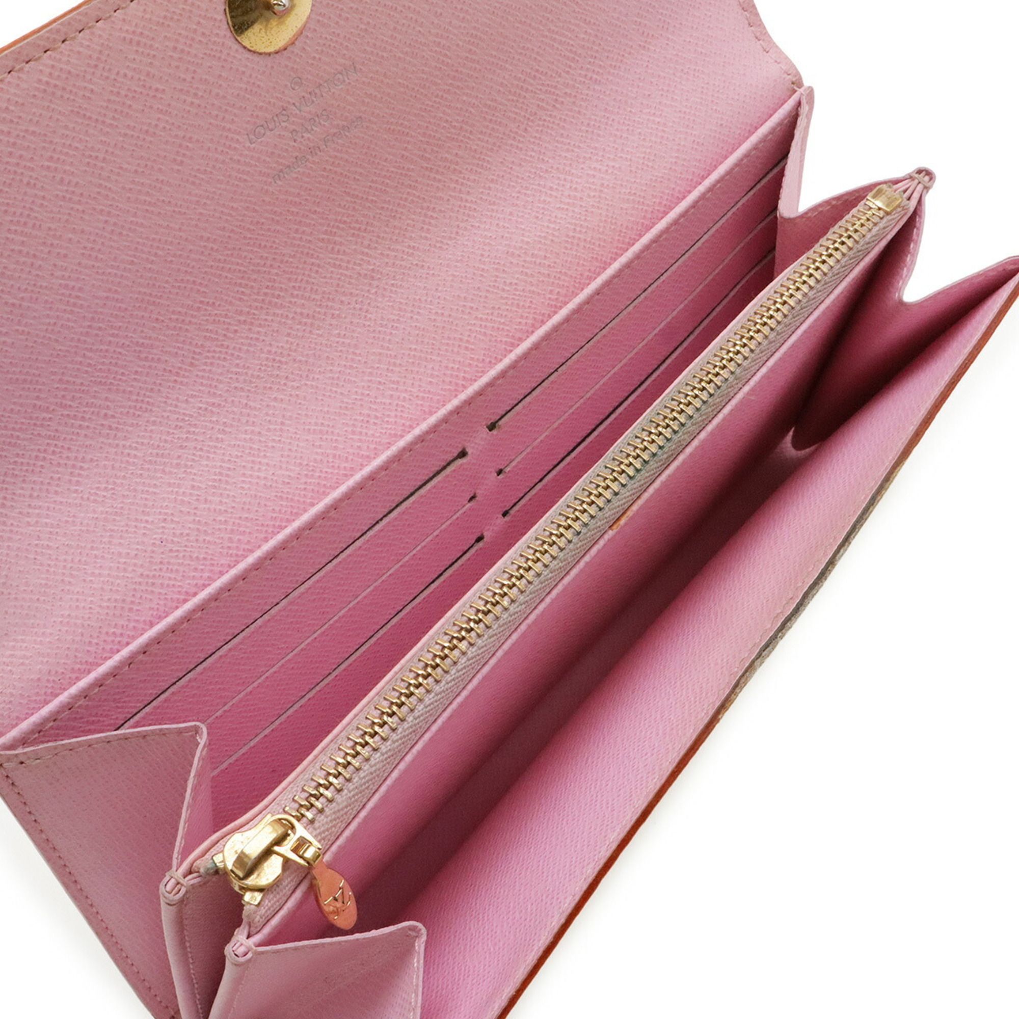 Monogram Canvas Long Wallet (Bi-Fold) (Pre-Owned) - Louis Vuitton - Modalova
