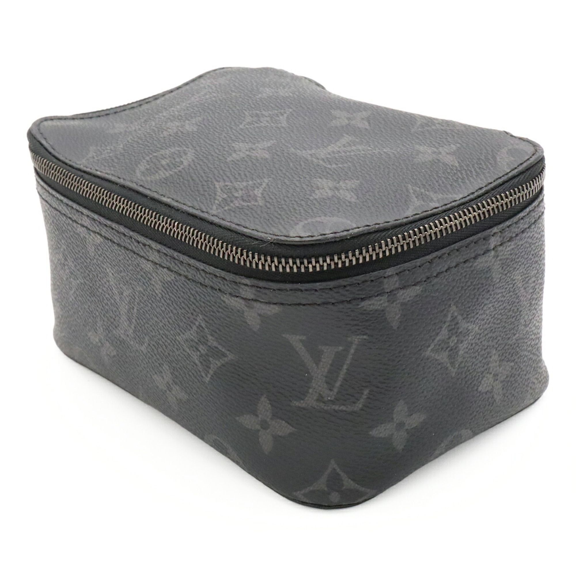 Monogram Eclipse Canvas Leather Pouch (Pre-Owned) - Louis Vuitton - Modalova