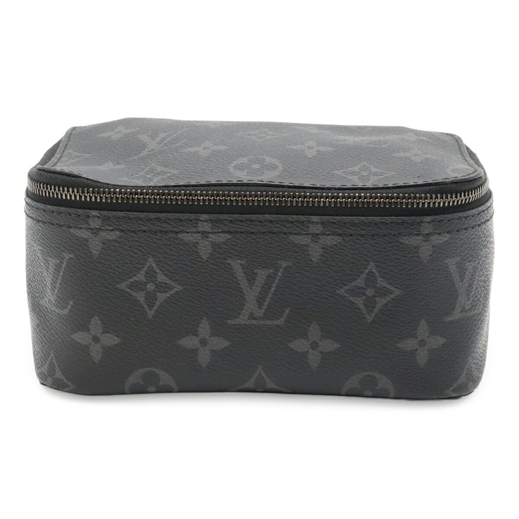 Monogram Eclipse Canvas Leather Pouch (Pre-Owned) - Louis Vuitton - Modalova